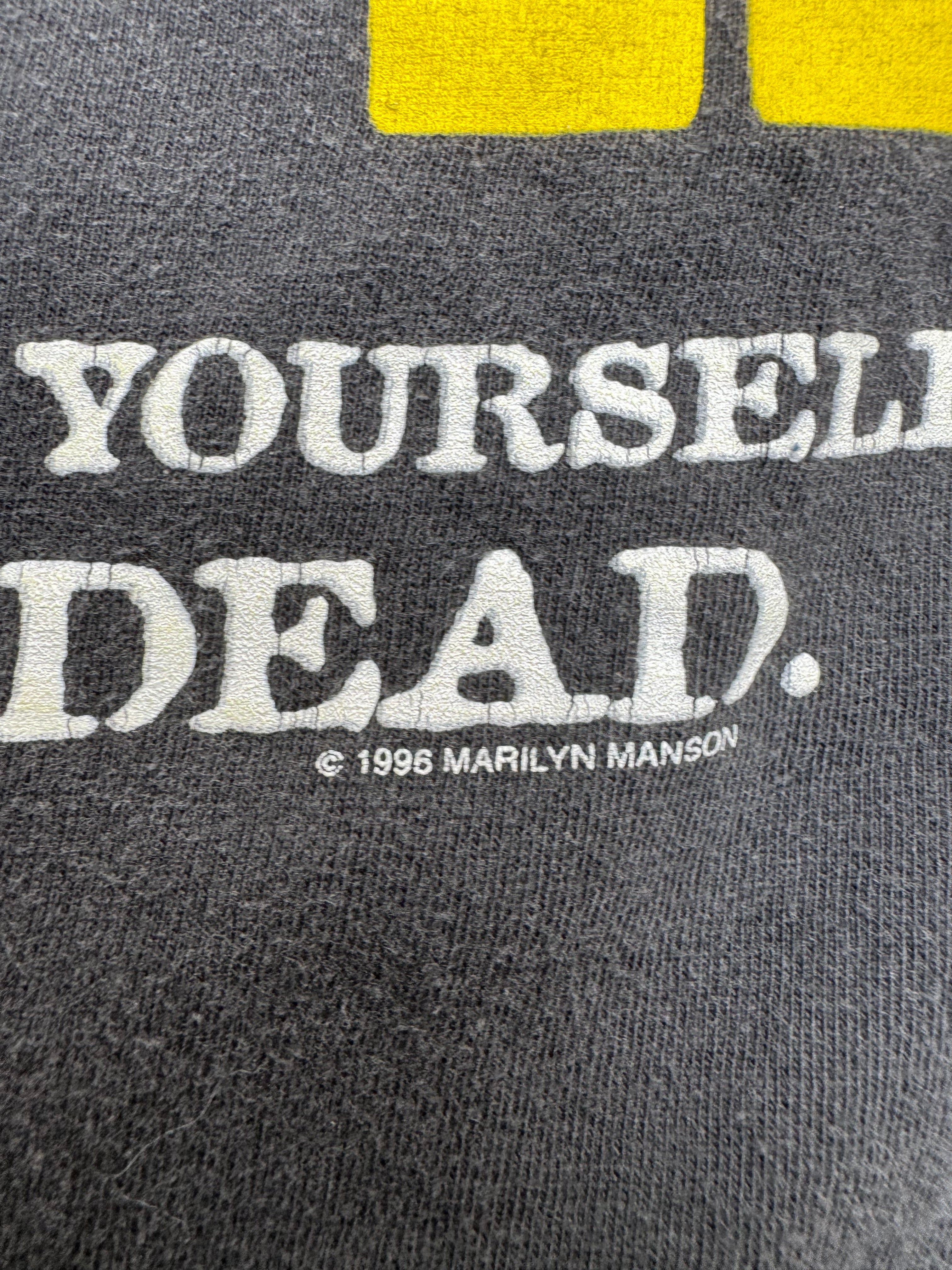 1996 Marilyn Manson You're Already Dead T Shirt
