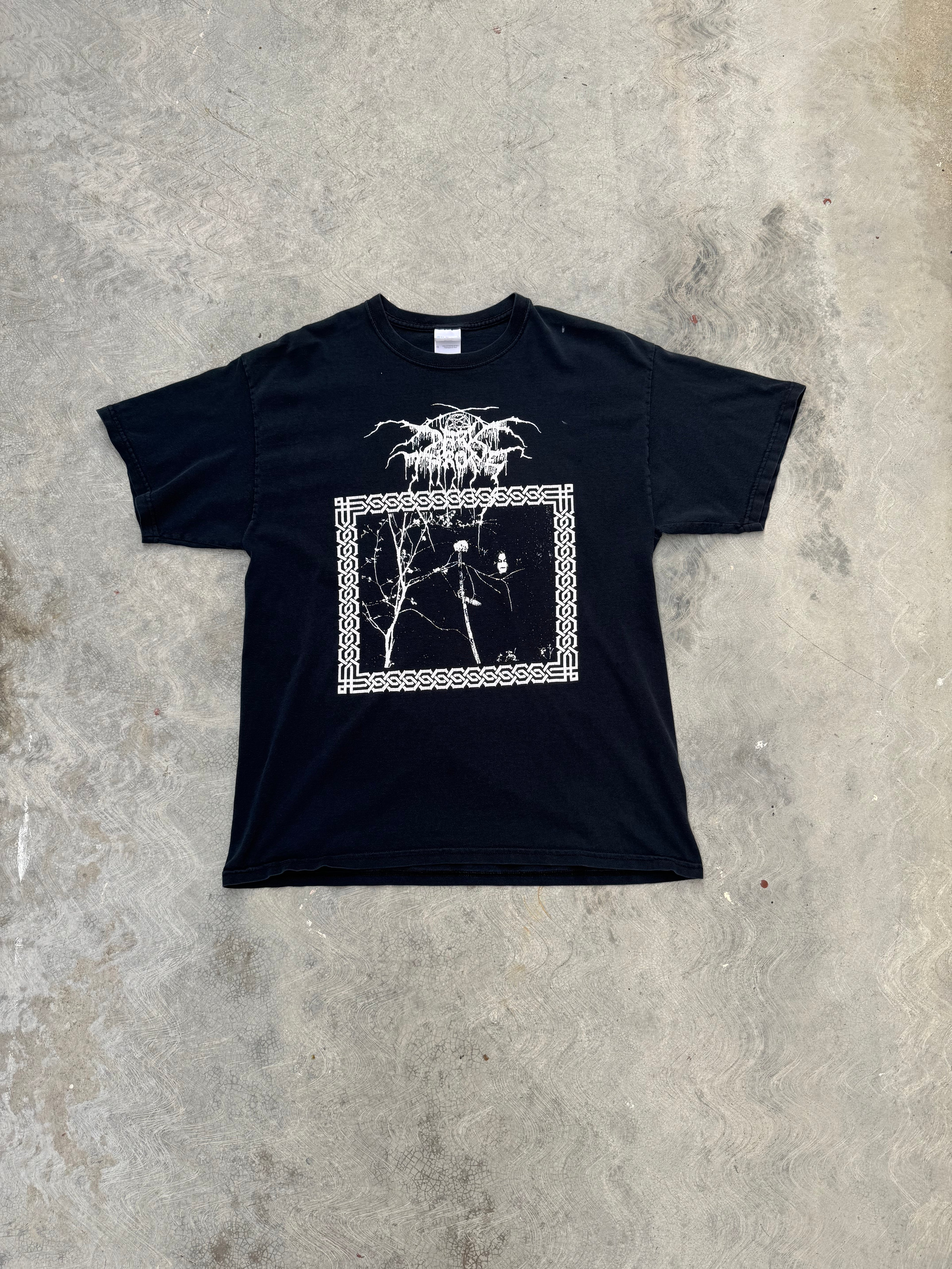 2000s Darkthrone Under A Funeral Moon T Shirt