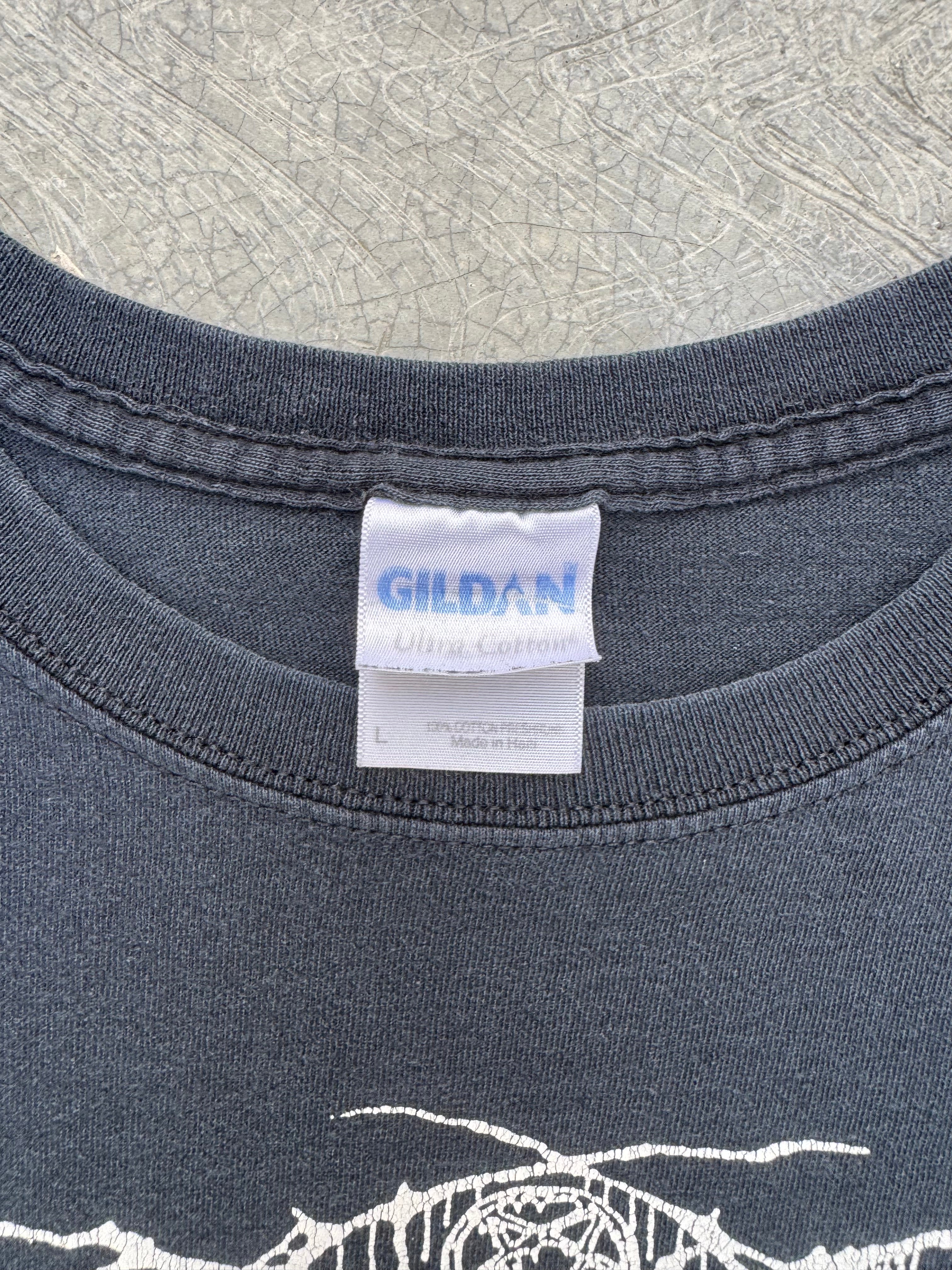 2000s Darkthrone Under A Funeral Moon T Shirt