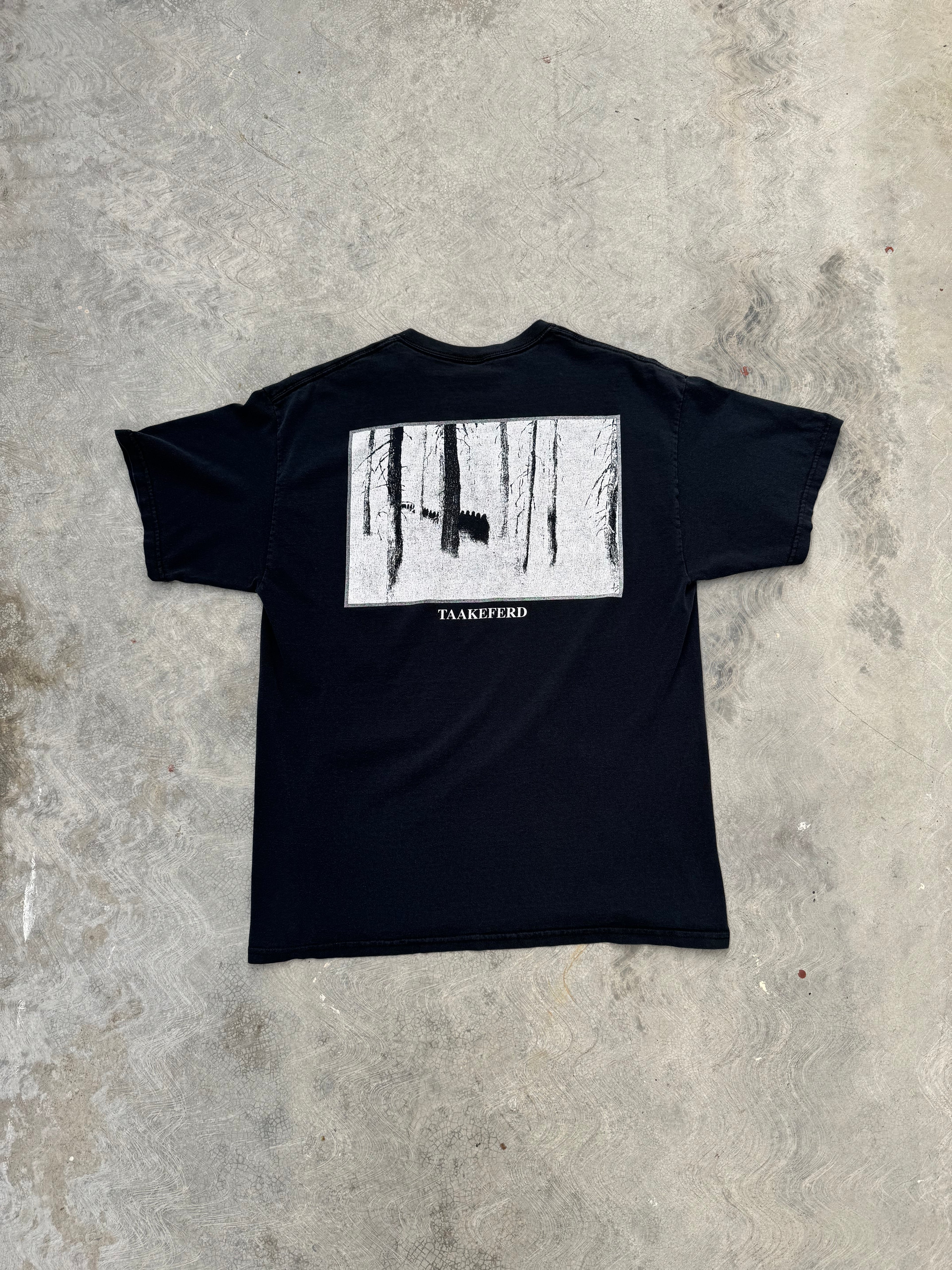 2000s Darkthrone Under A Funeral Moon T Shirt