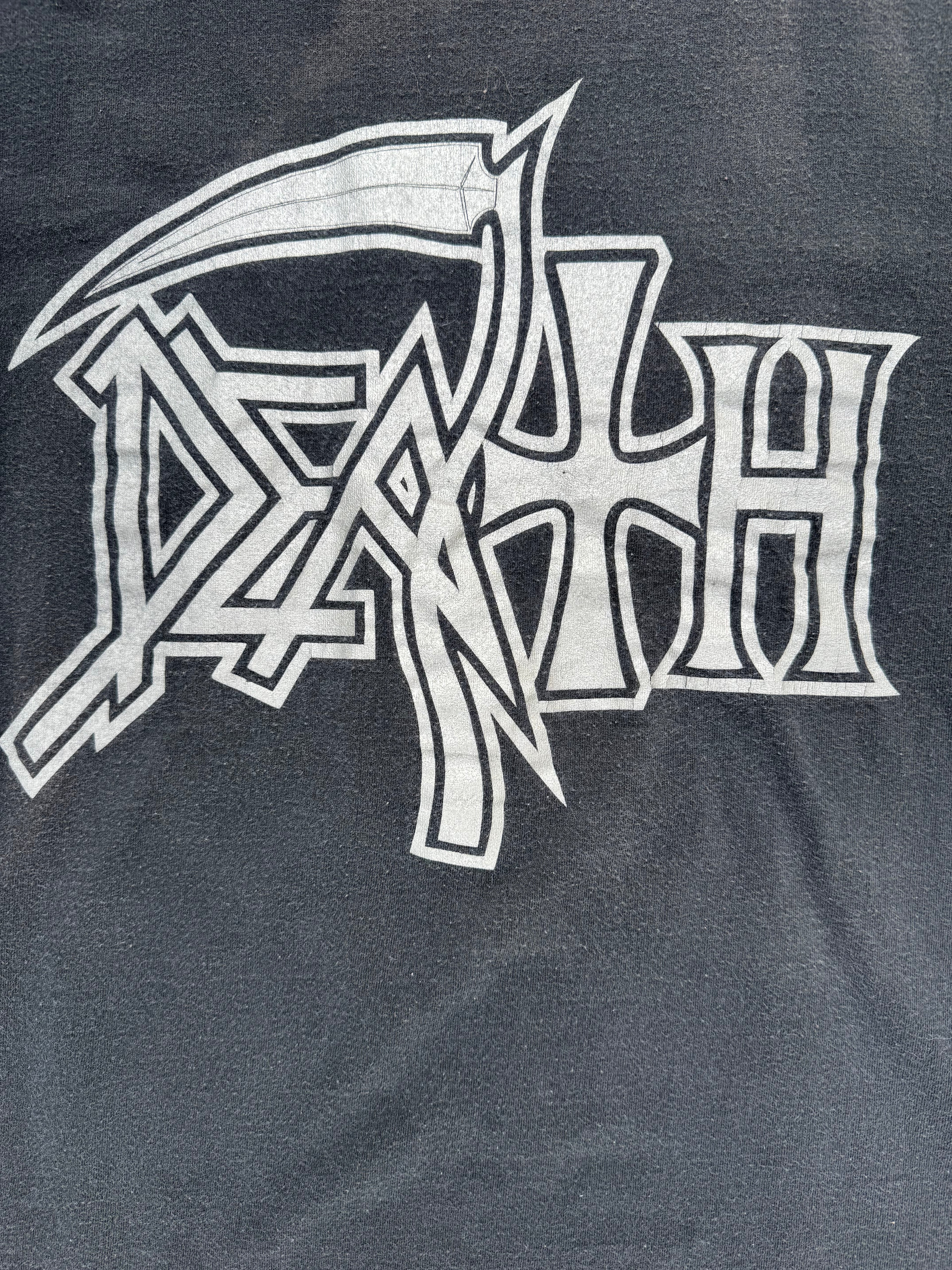 2000s Death 100% Pure Organic Metal T Shirt