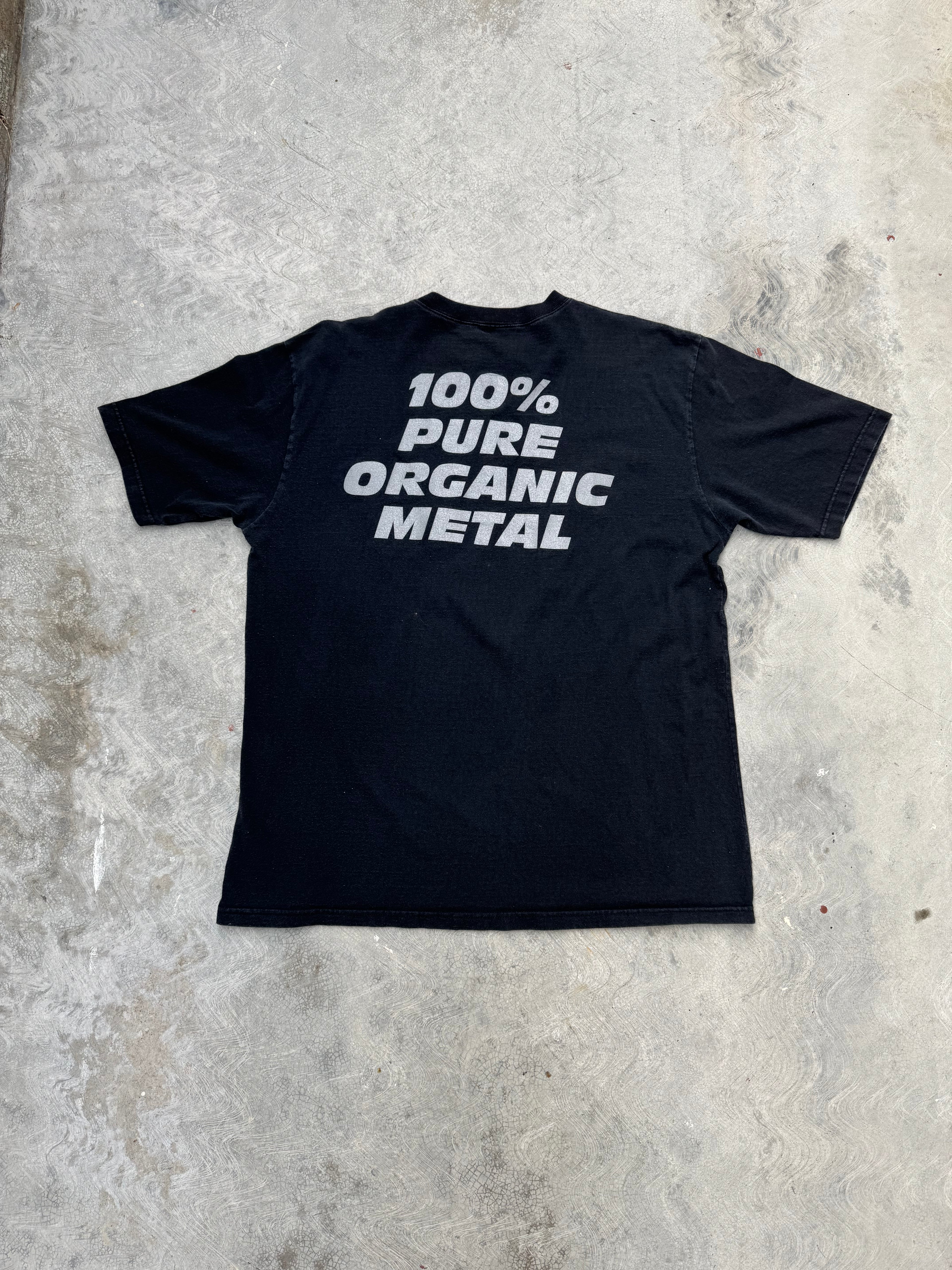 2000s Death 100% Pure Organic Metal T Shirt