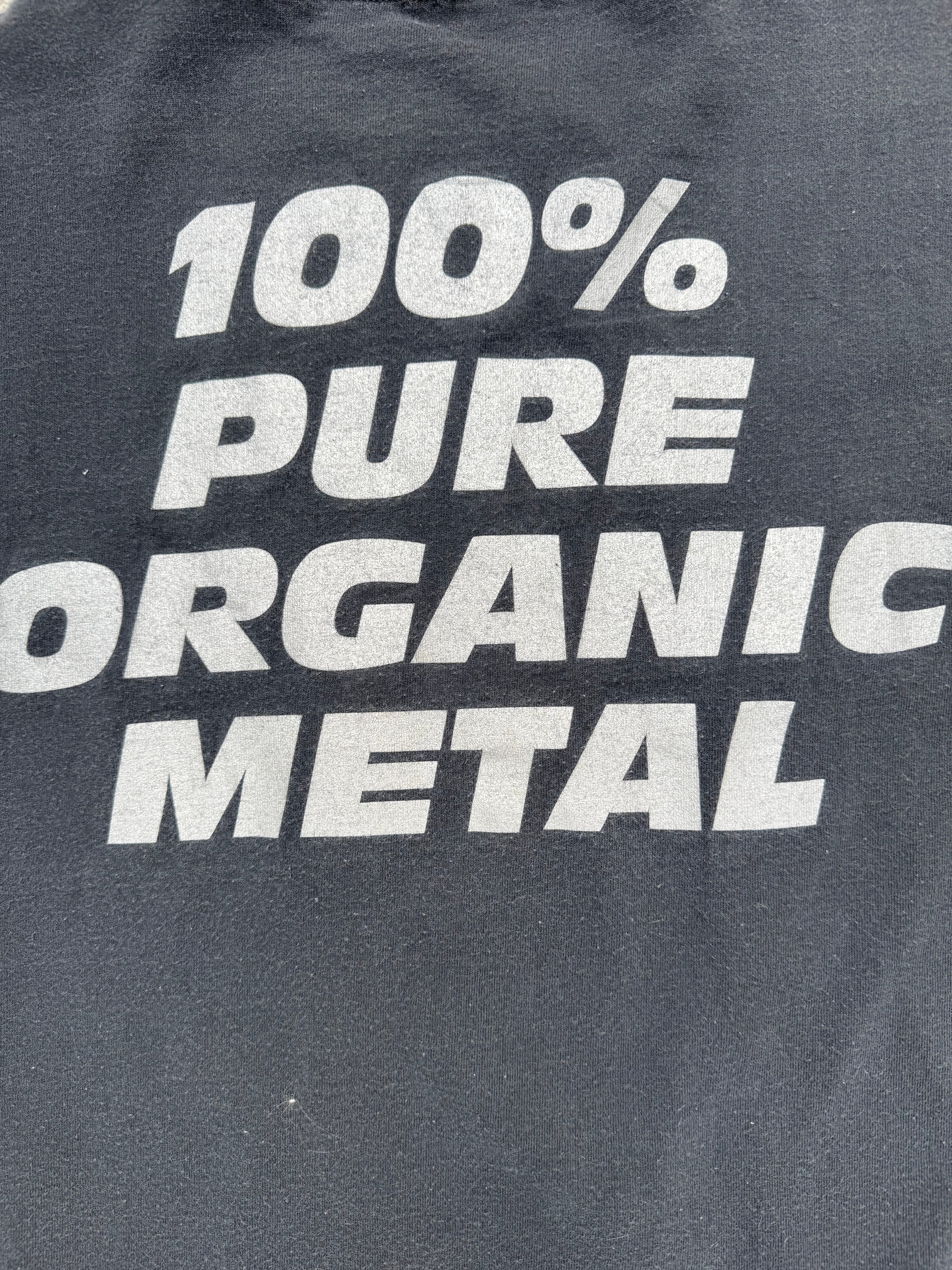 2000s Death 100% Pure Organic Metal T Shirt