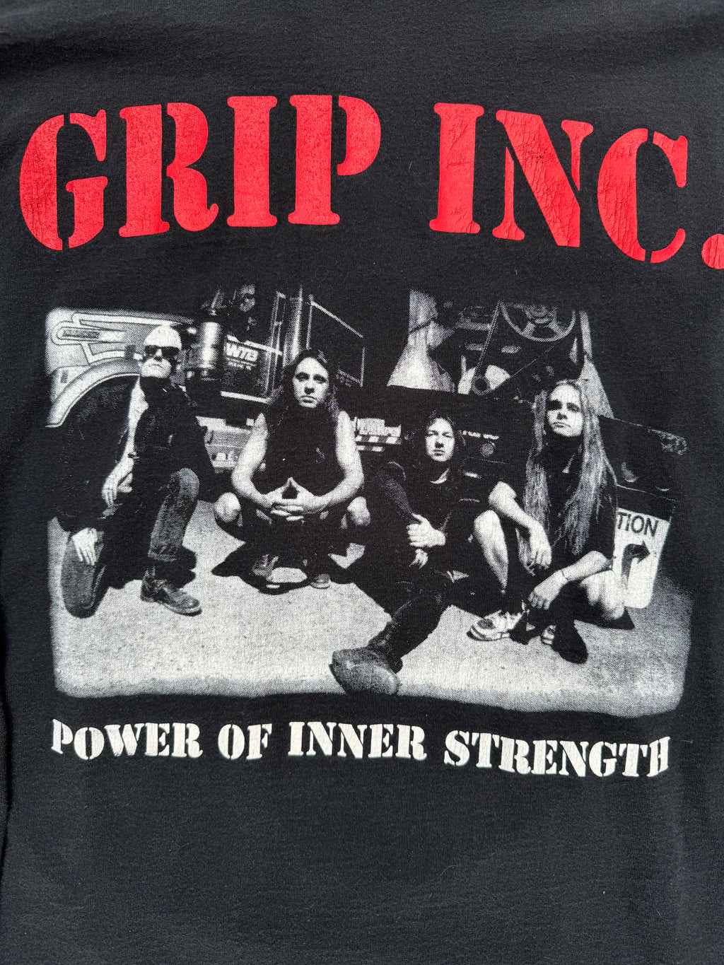 1995 Grip Inc. Longs Sleeve Tour T Shirt