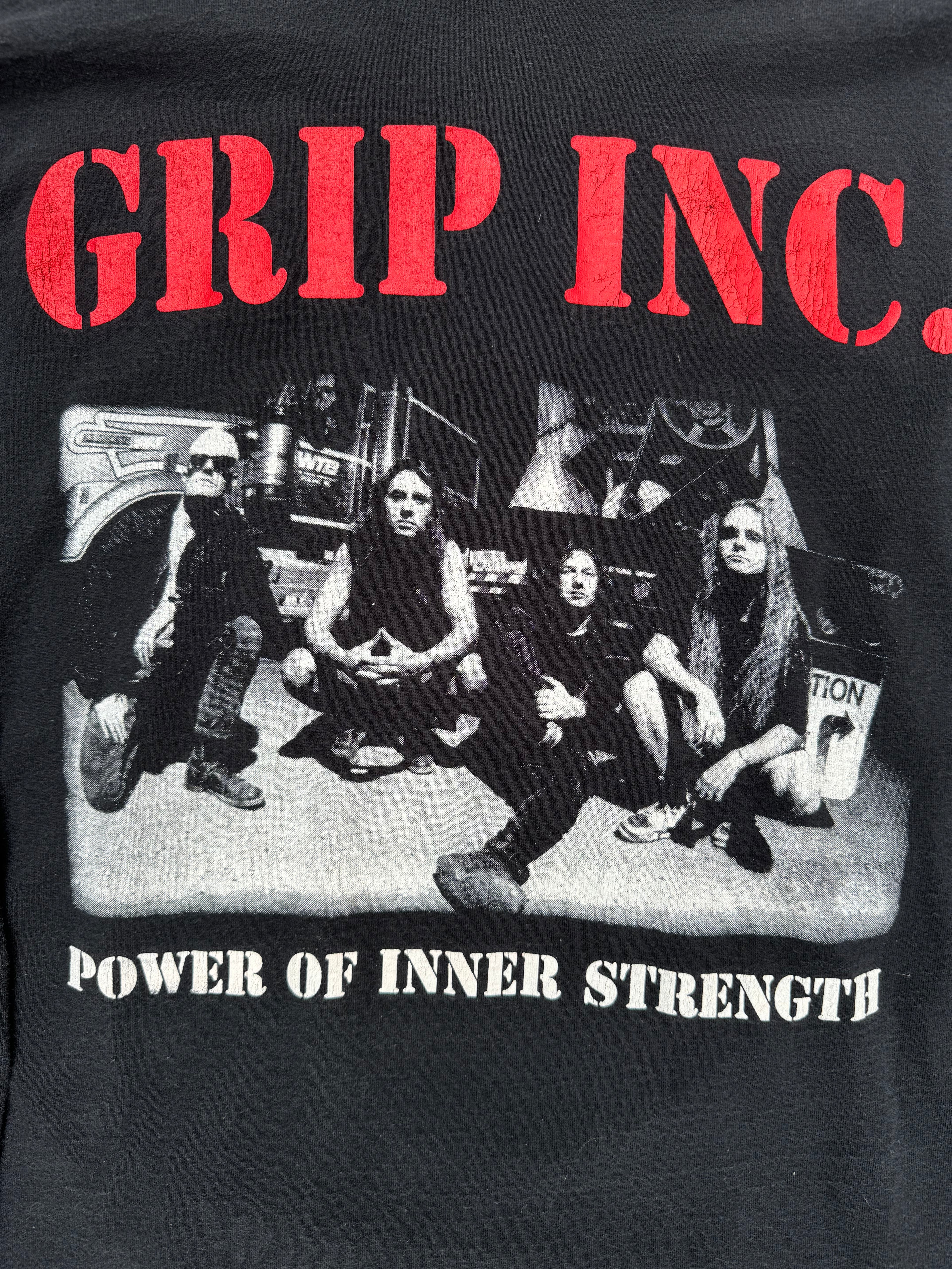 1995 Grip Inc. Longs Sleeve Tour T Shirt