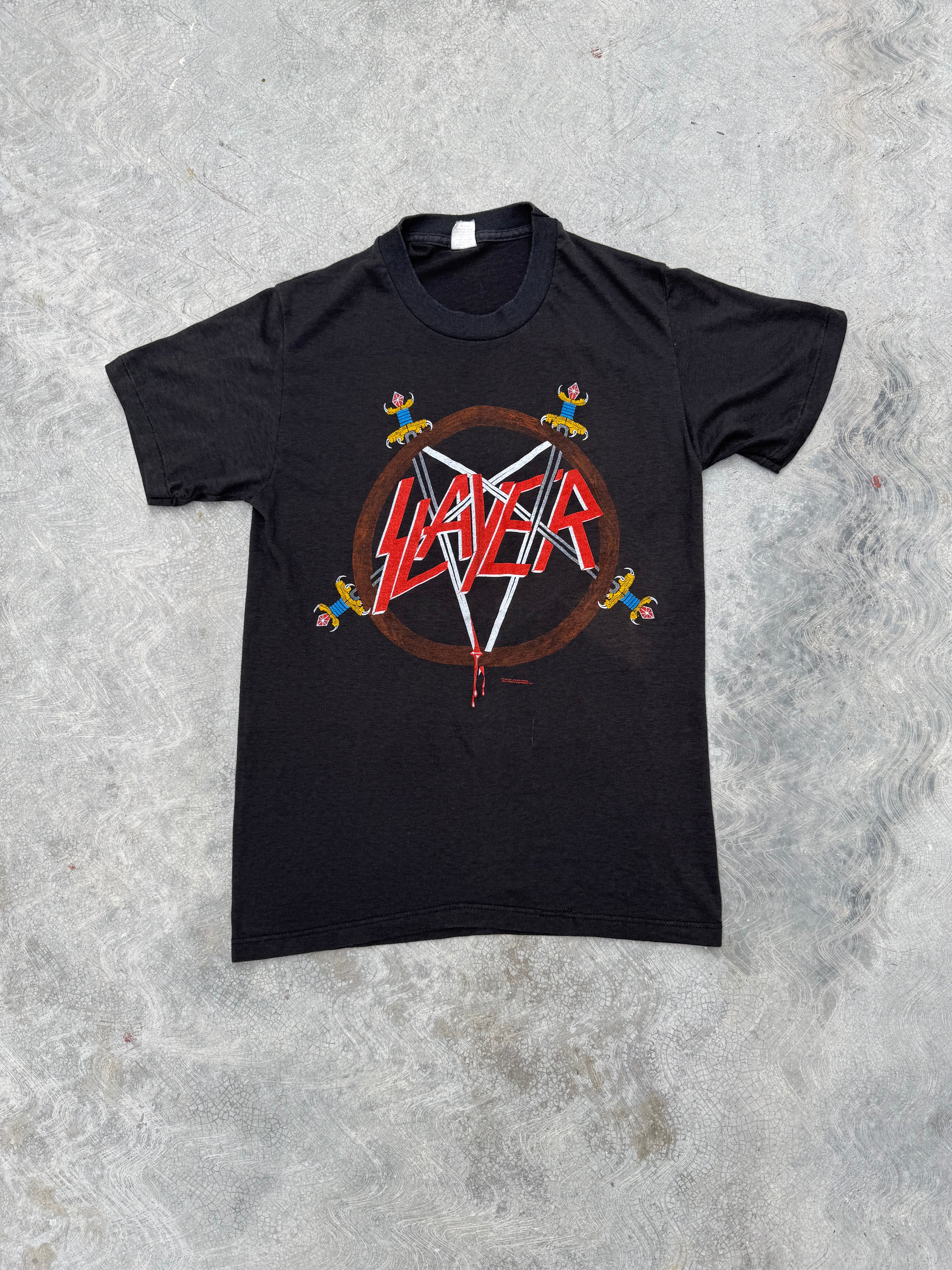 1986-87 Slayer Tour T Shirt