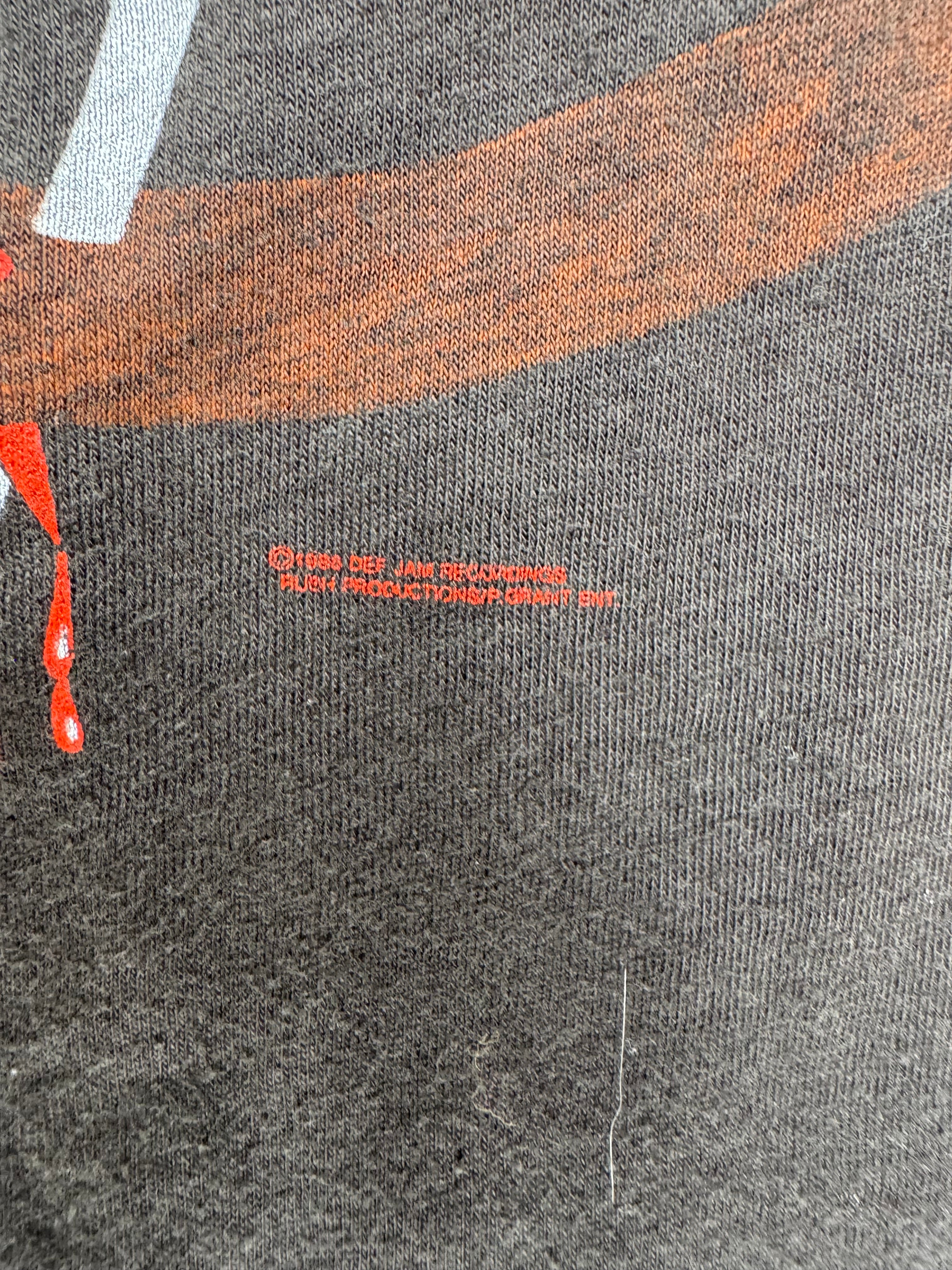 1986-87 Slayer Tour T Shirt