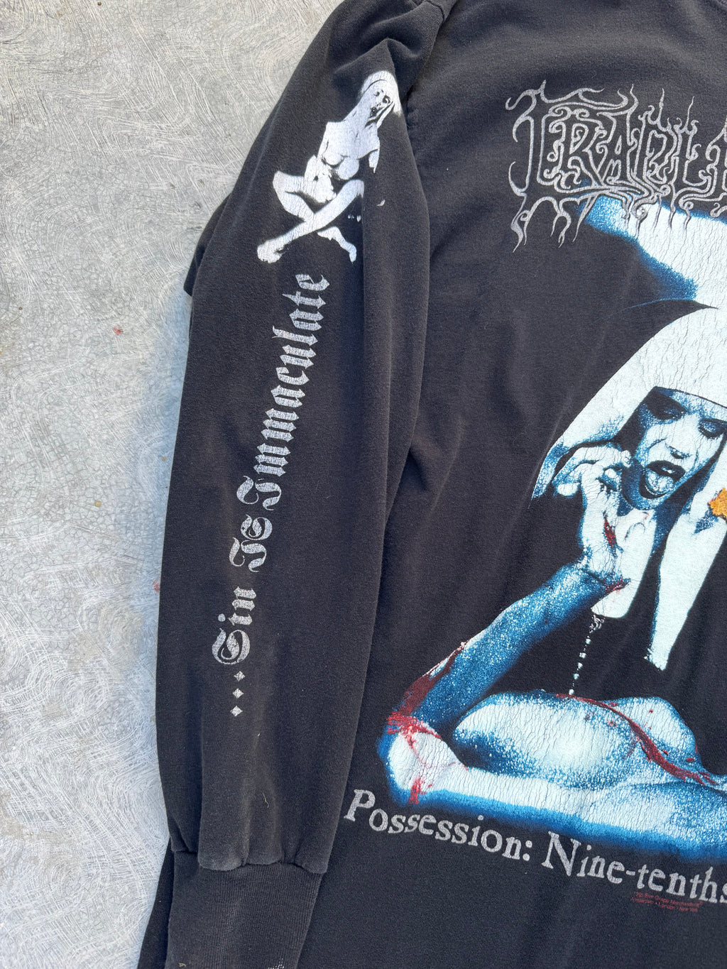 1998 Cradle Of Filth Decadence Is A Virtue T Shirt