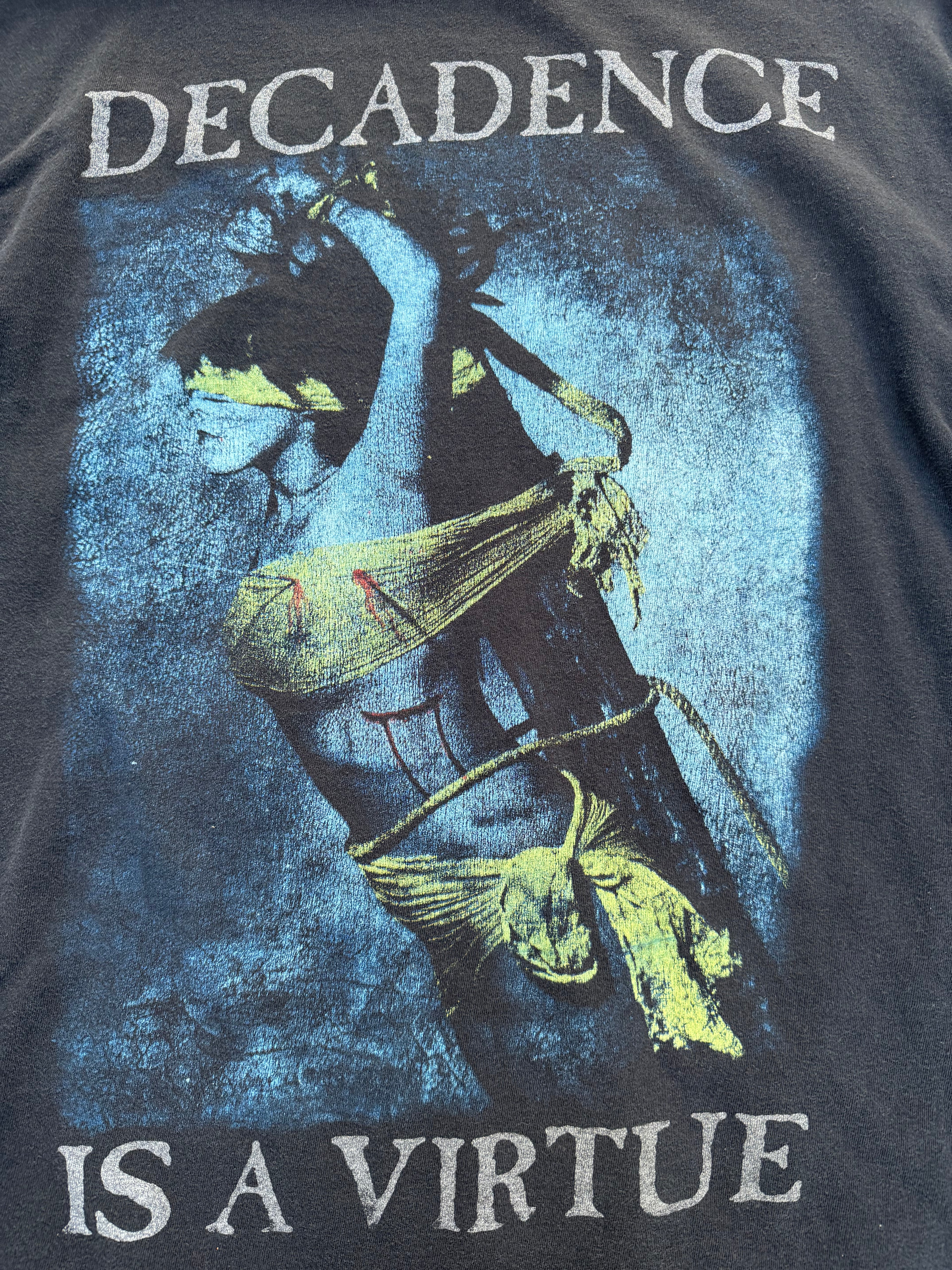 1998 Cradle Of Filth Decadence Is A Virtue T Shirt
