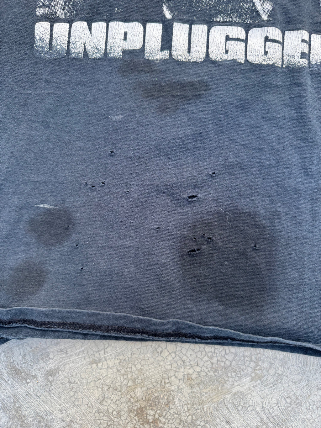 2000s Manson Unplugged Cut Off Shirt