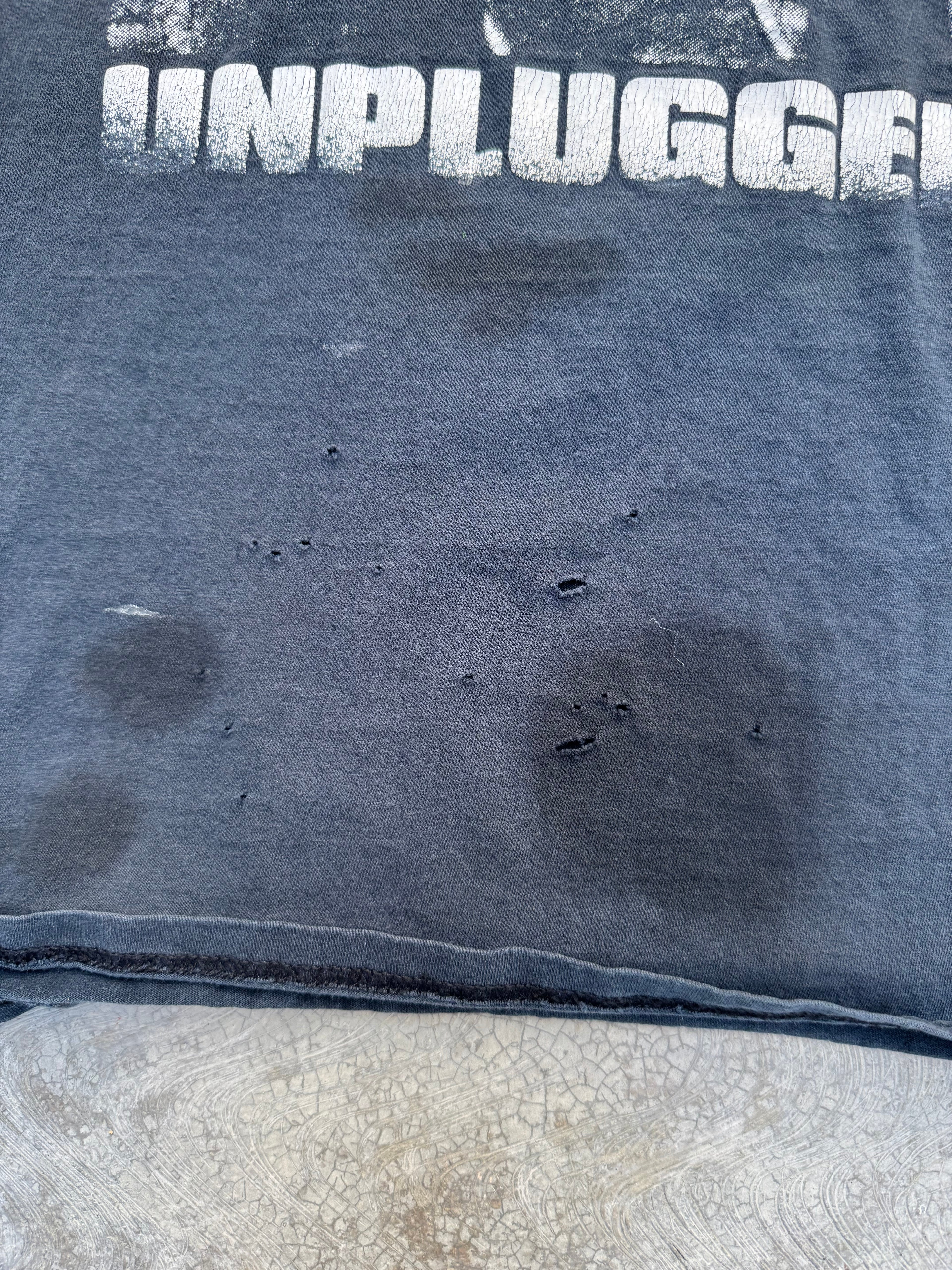 2000s Manson Unplugged Cut Off Shirt