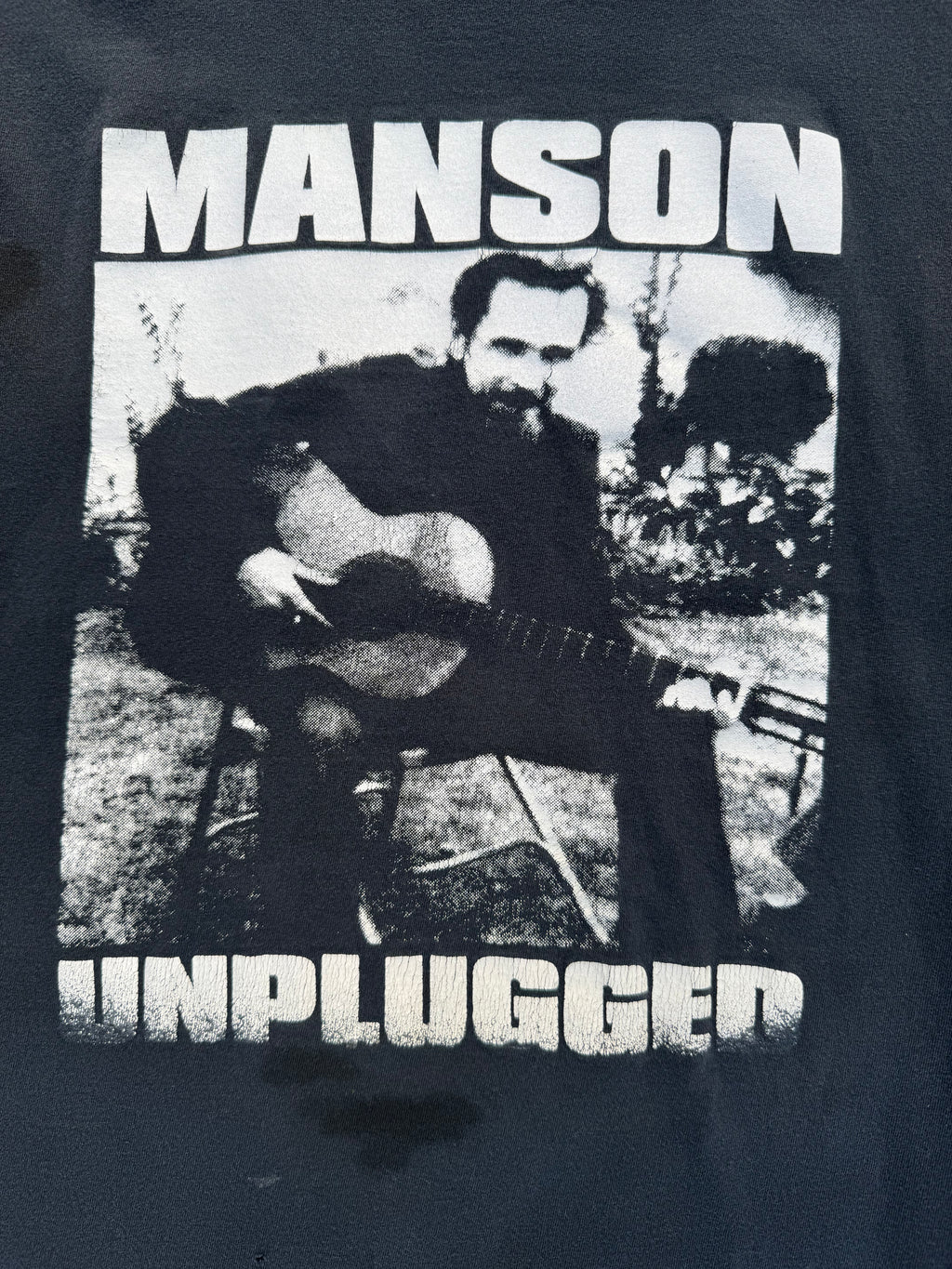 2000s Manson Unplugged Cut Off Shirt