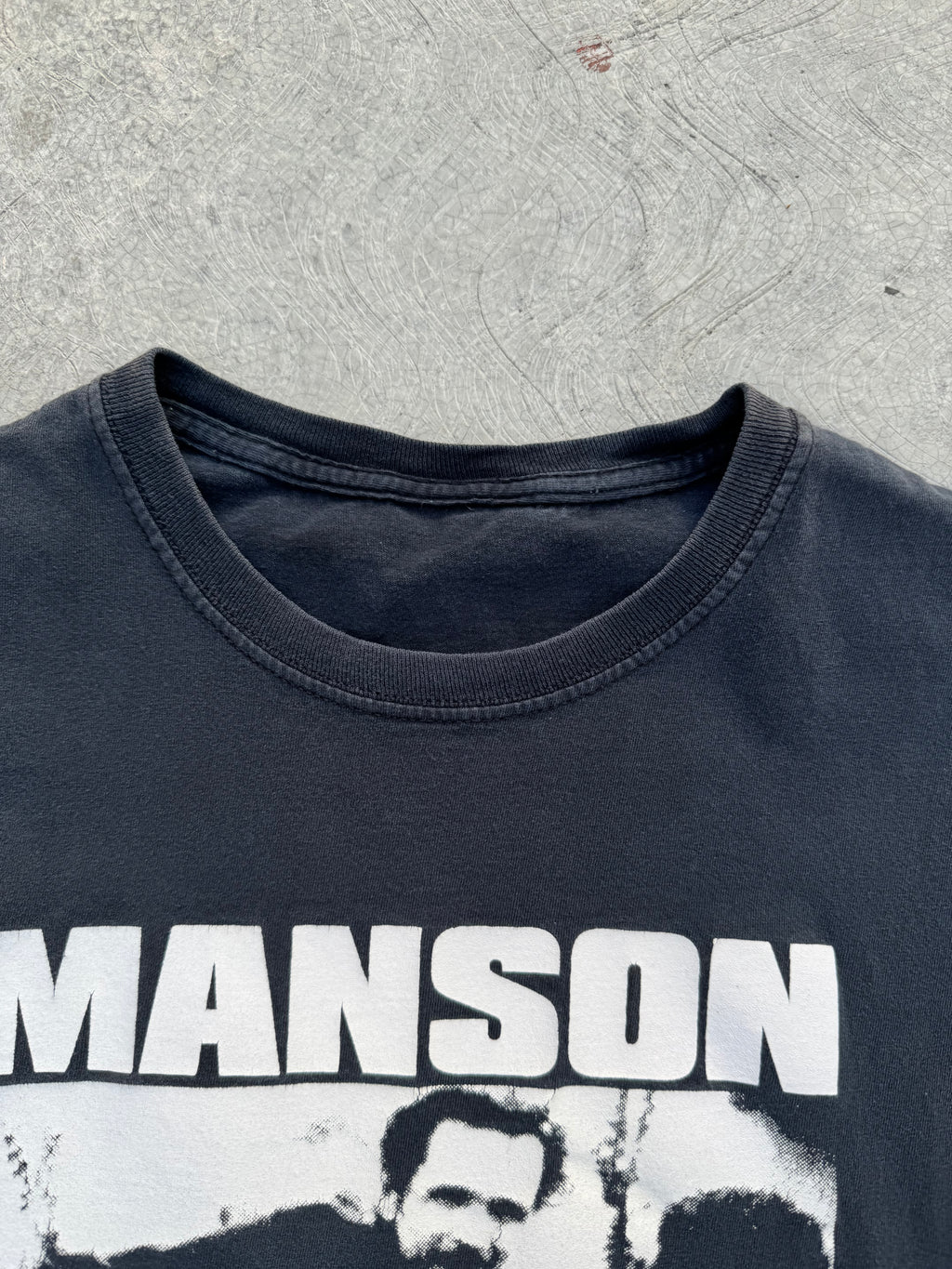 2000s Manson Unplugged Cut Off Shirt