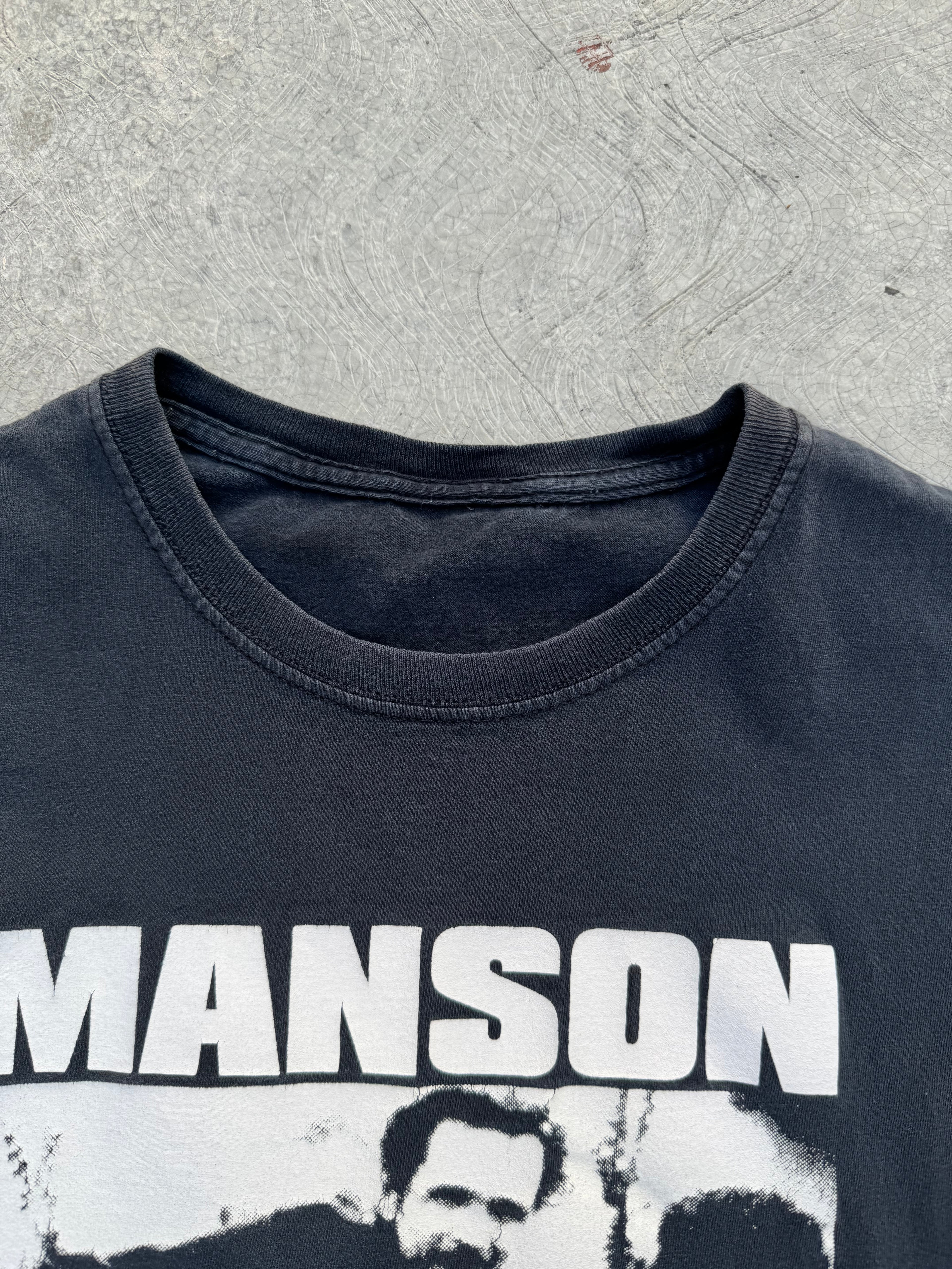 2000s Manson Unplugged Cut Off Shirt