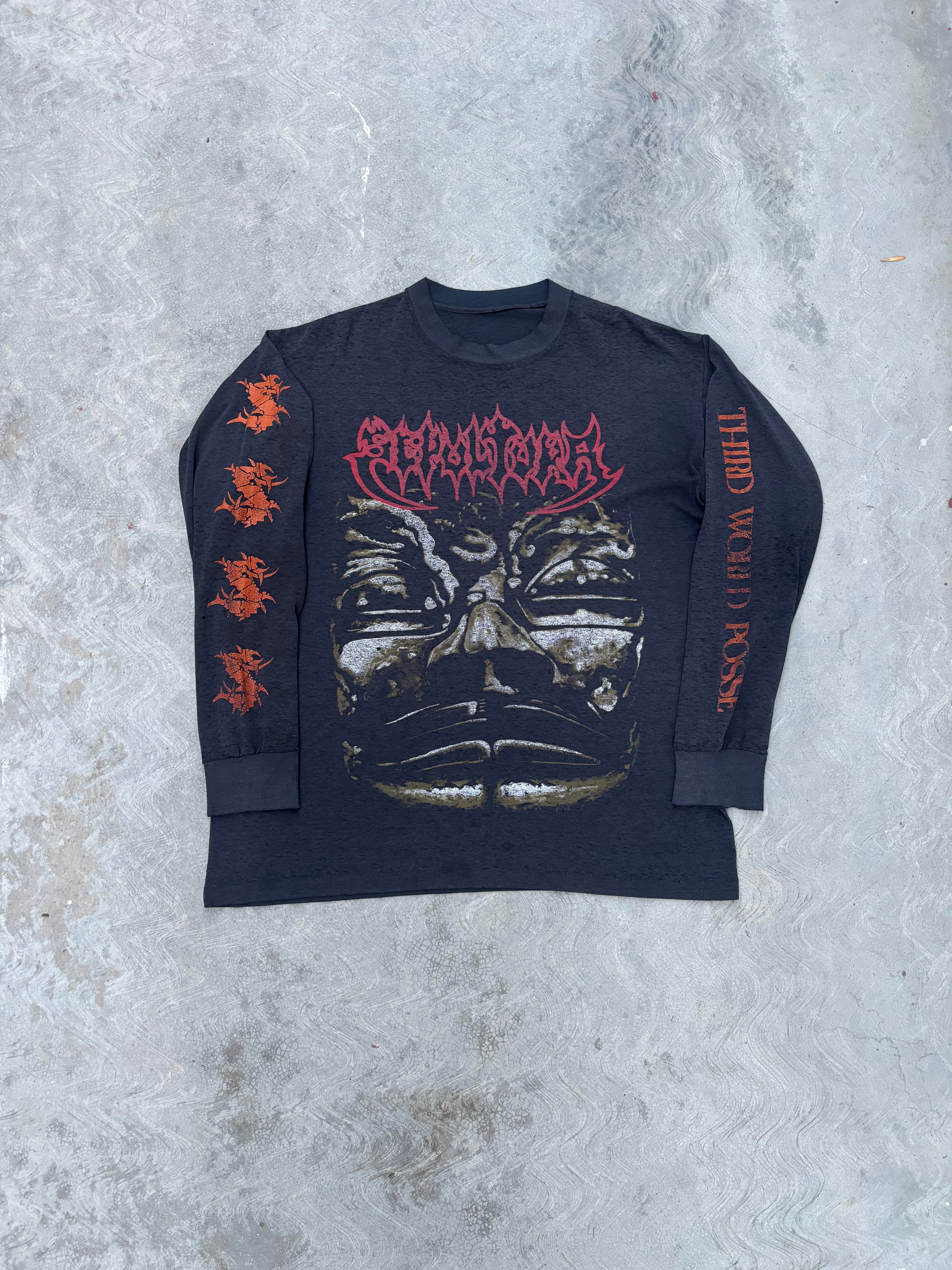 1992 Sepultura Third World Posse Tour Long Sleeve Shirt