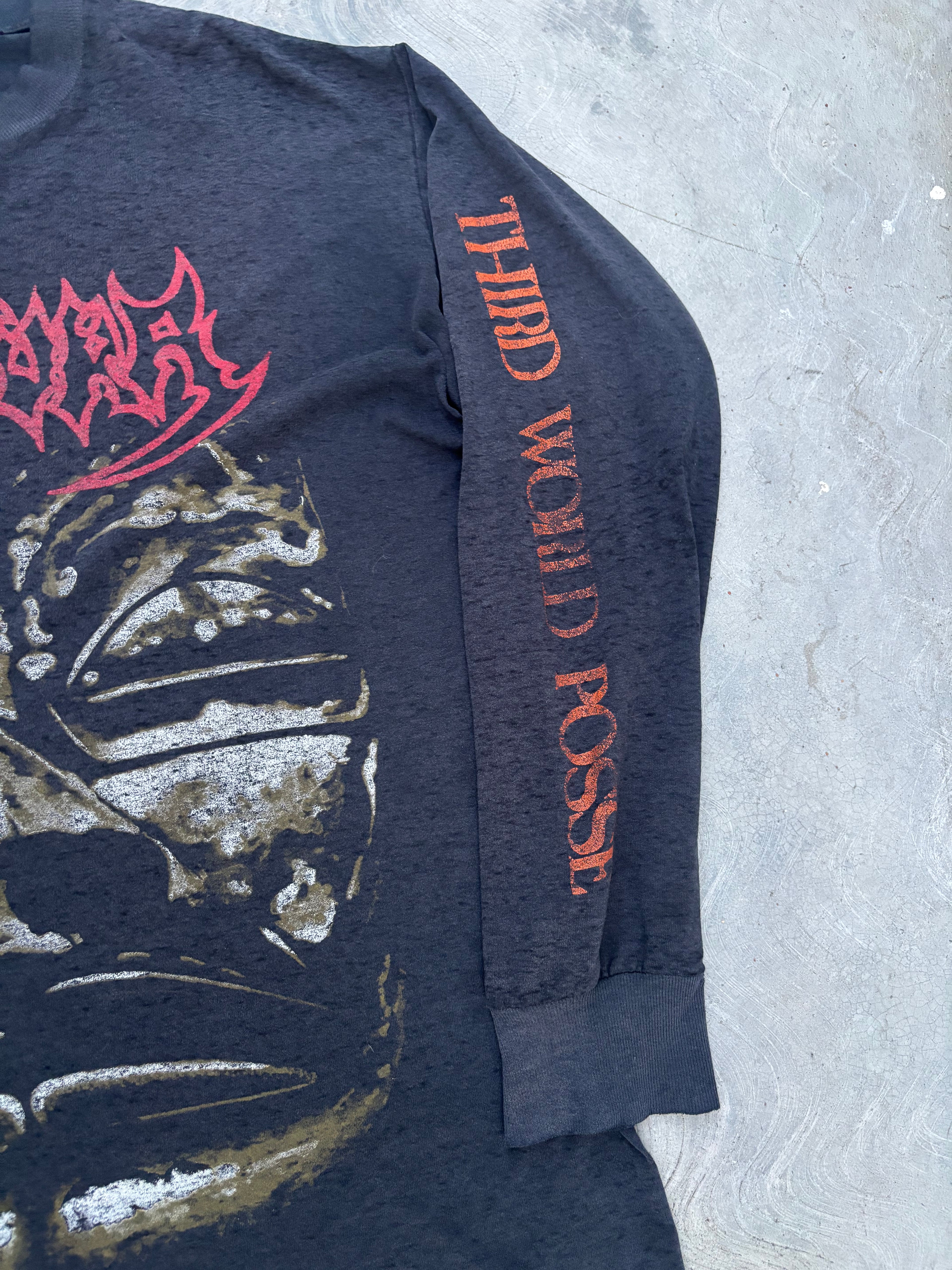 1992 Sepultura Third World Posse Tour Long Sleeve Shirt