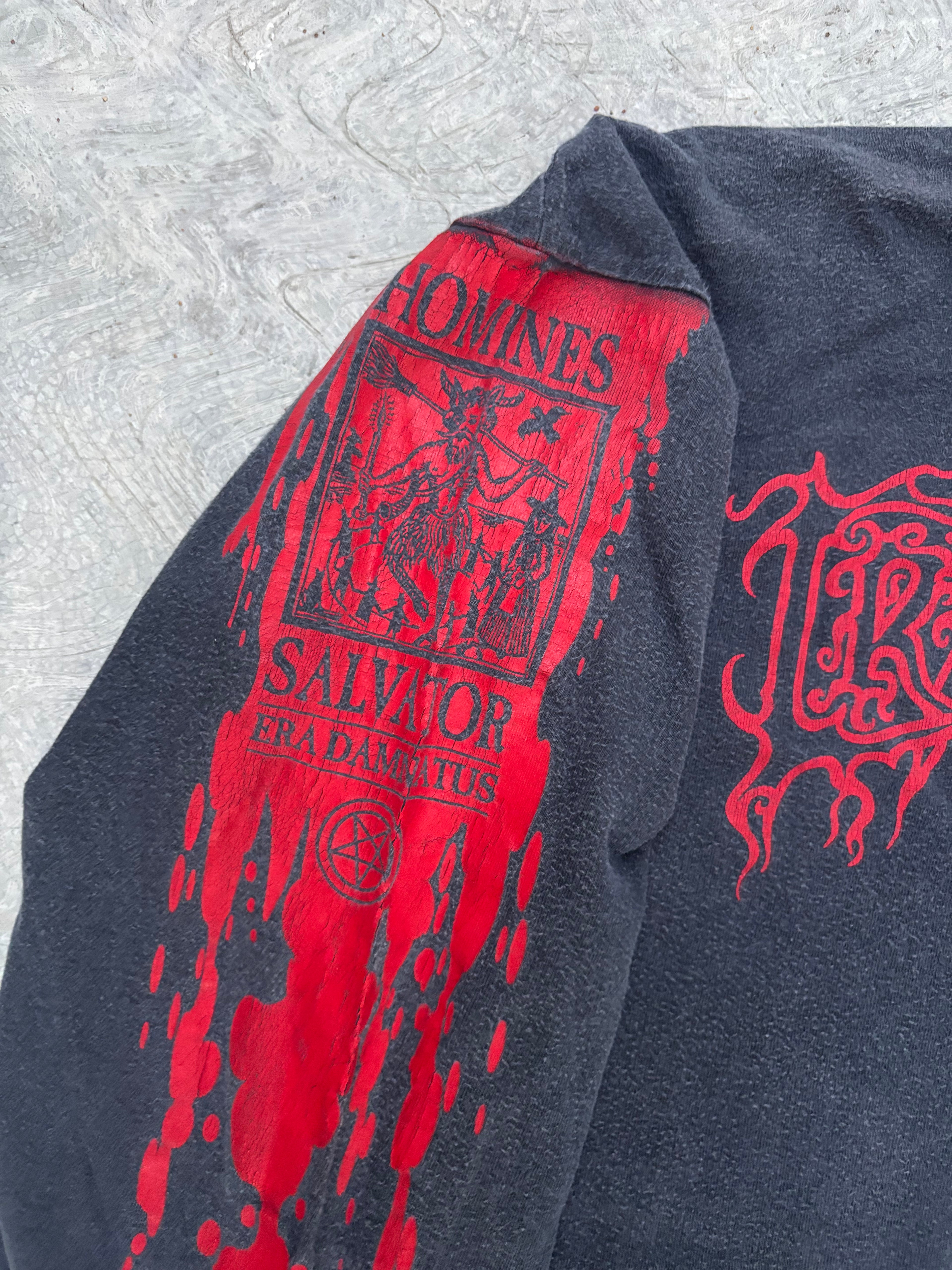 1995 Cradle of Filth Vestlal Masterbation Long Sleeve Shirt