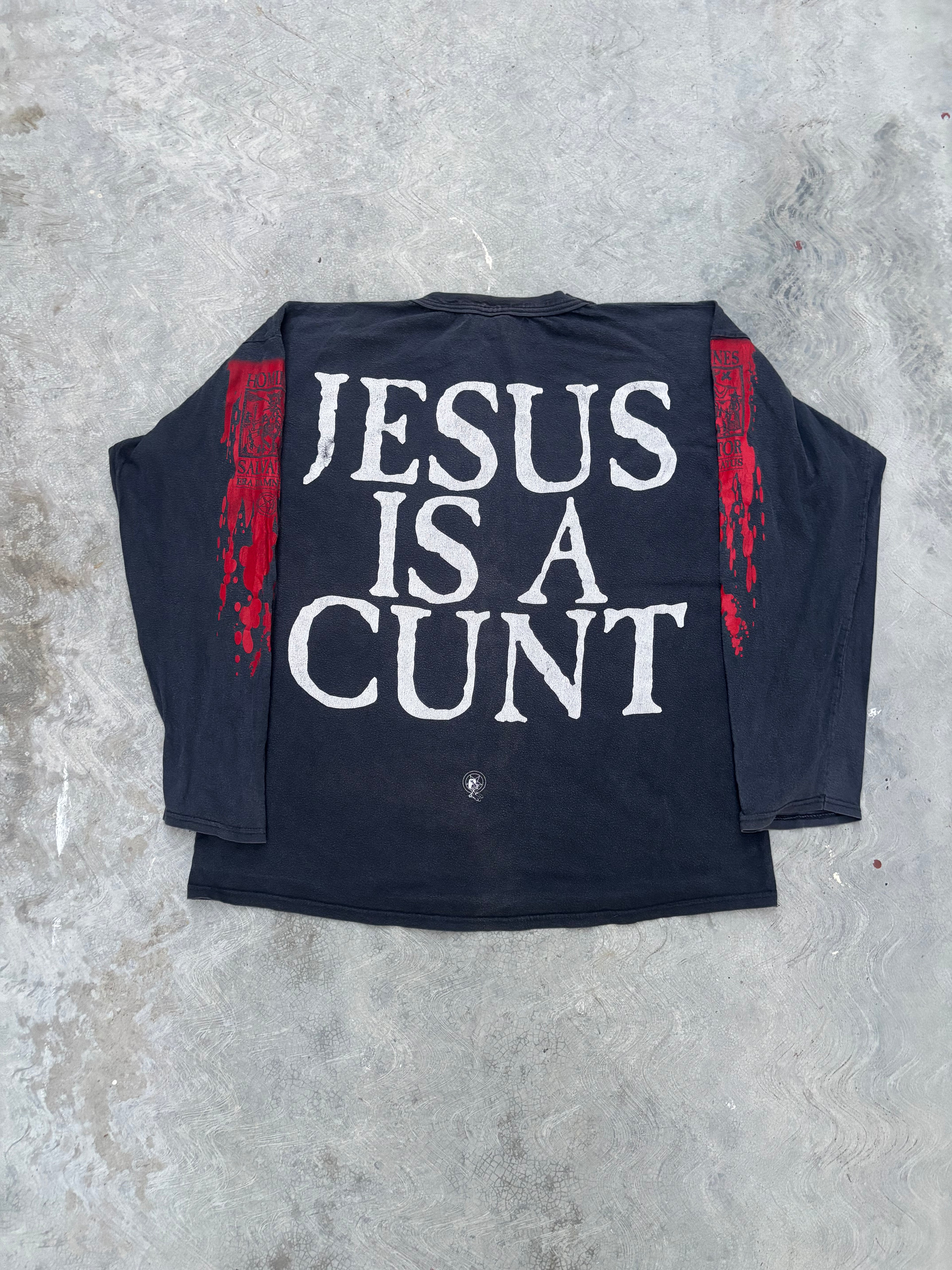 1995 Cradle of Filth Vestlal Masterbation Long Sleeve Shirt