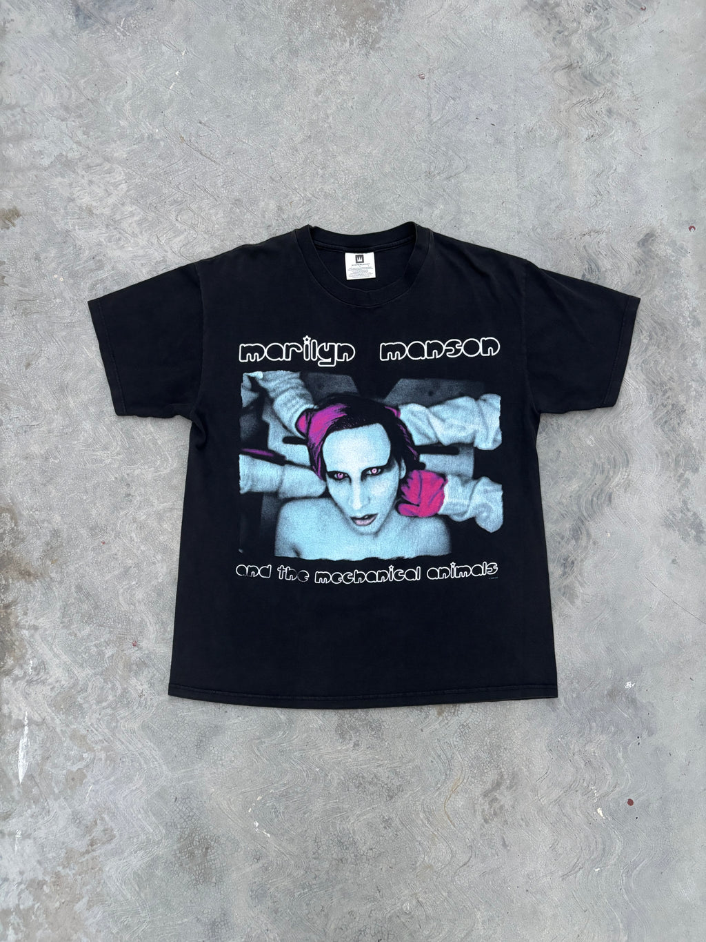1999 Marilyn Manson Mechanical Animals T Shirt