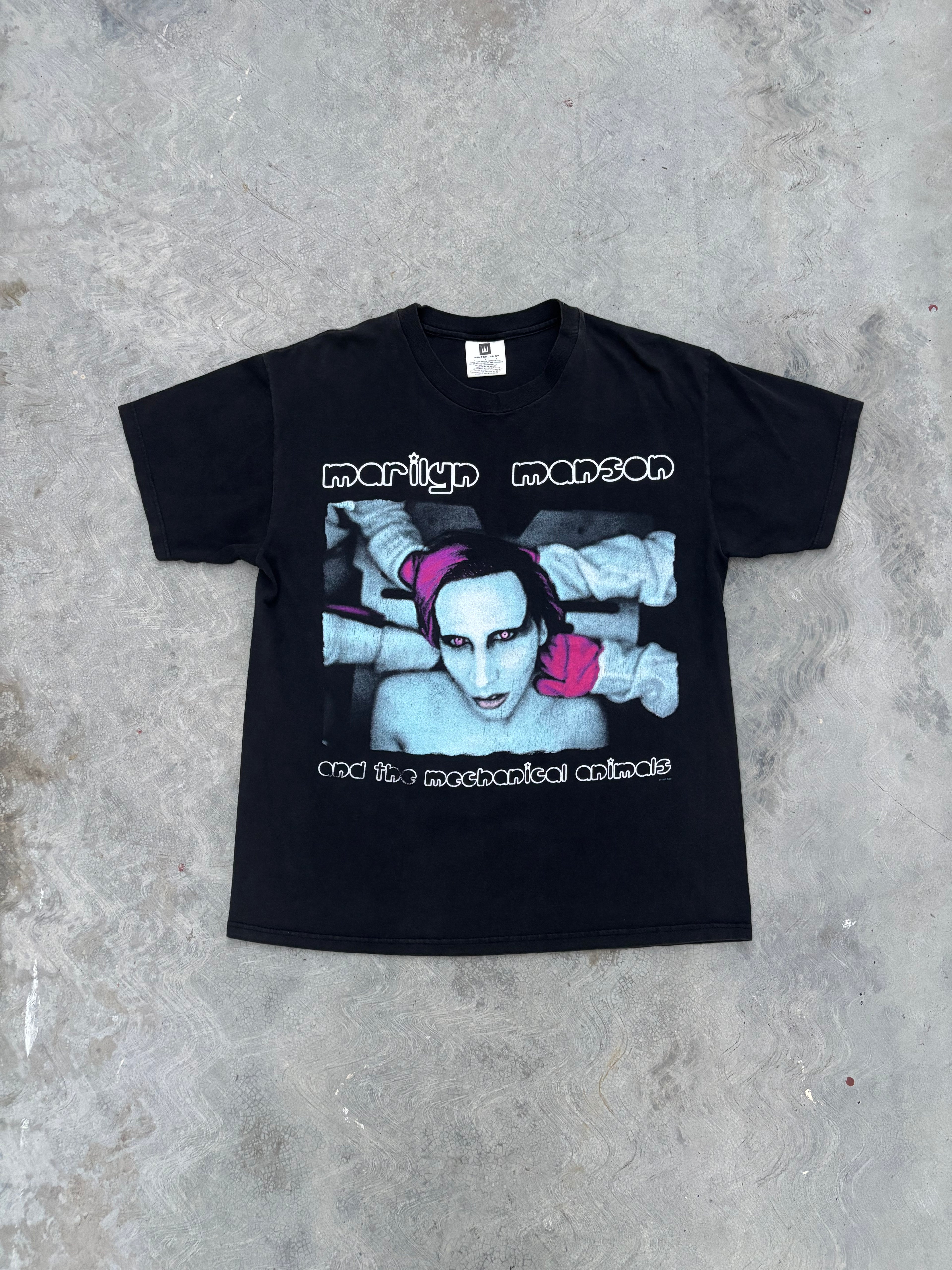 1999 Marilyn Manson Mechanical Animals T Shirt
