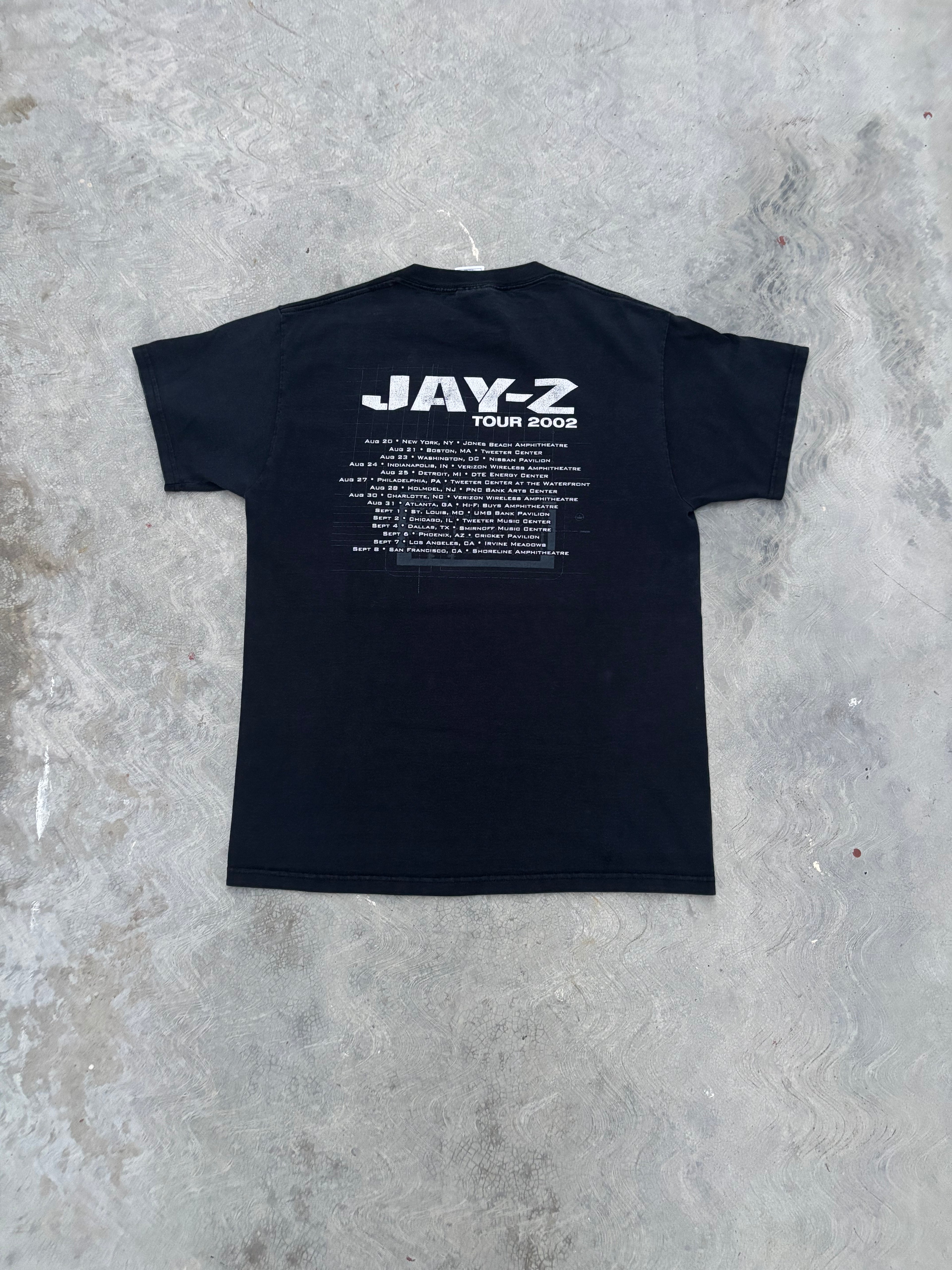 2002 Jay Z Tour T Shirt