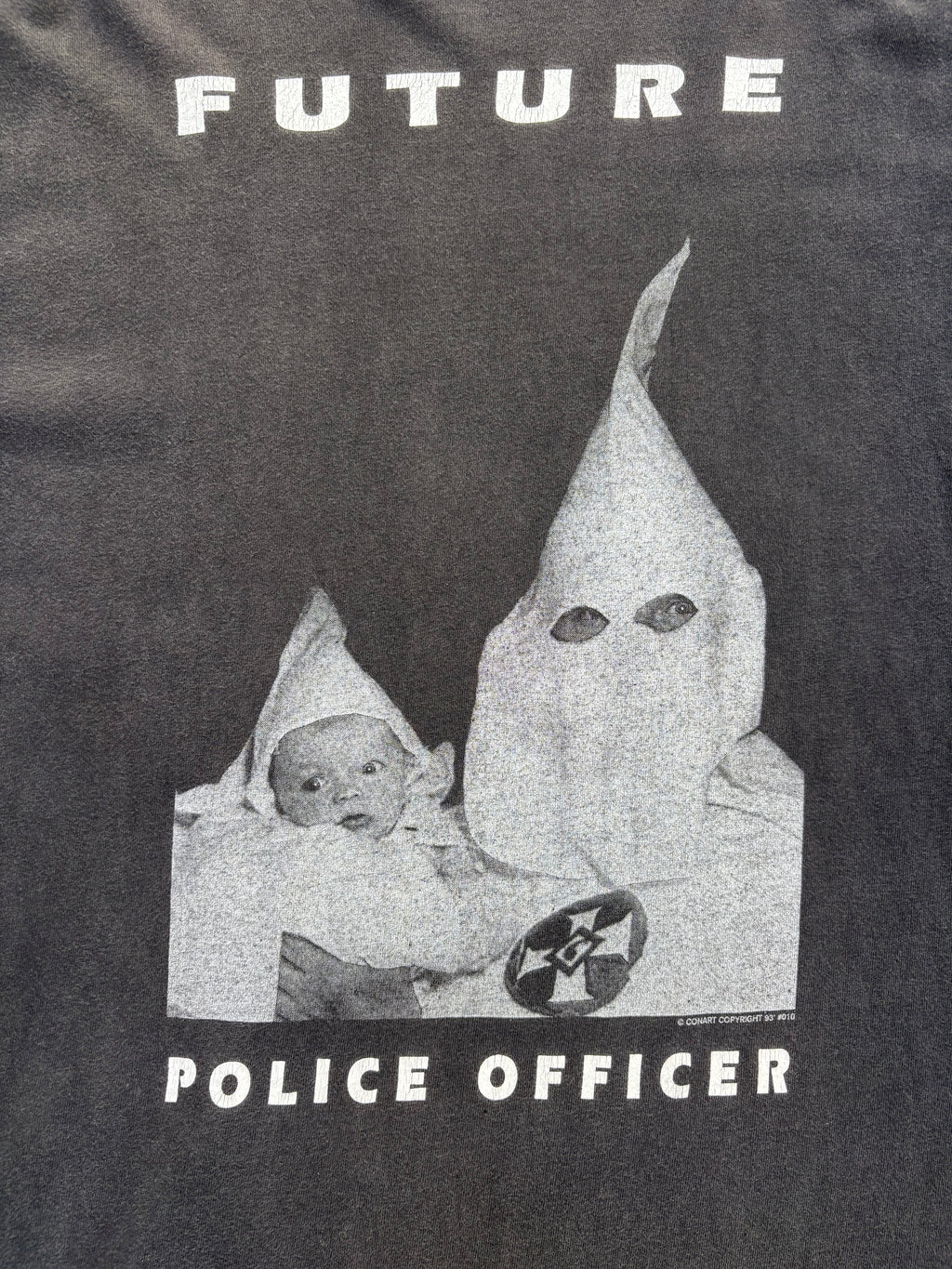 1993 Conart Future Police Officer T Shirt