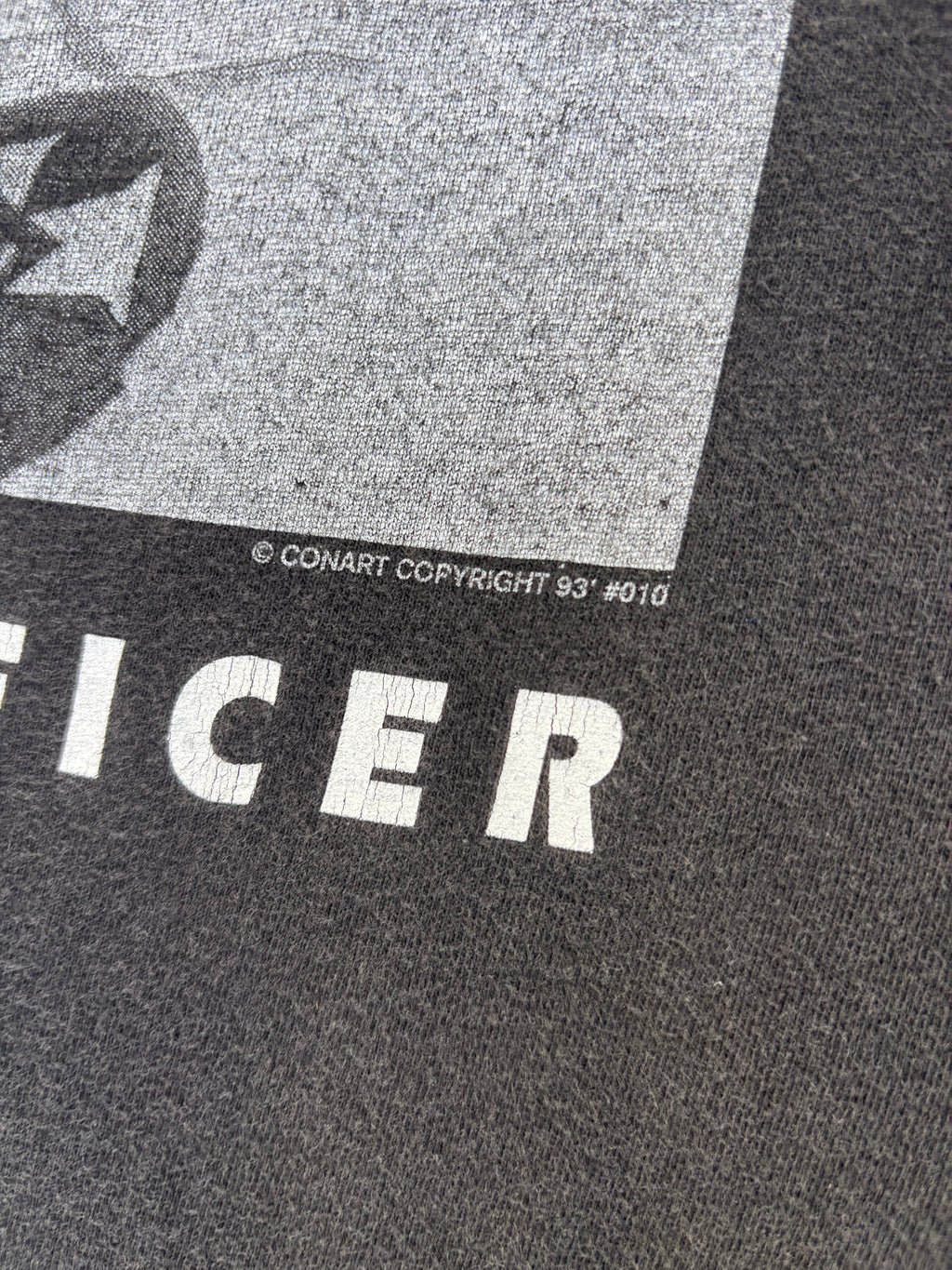 1993 Conart Future Police Officer T Shirt