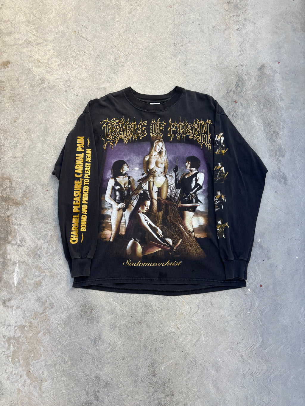 1999 Cradle of Filth Sadomasochrist Long Sleeve Shirt