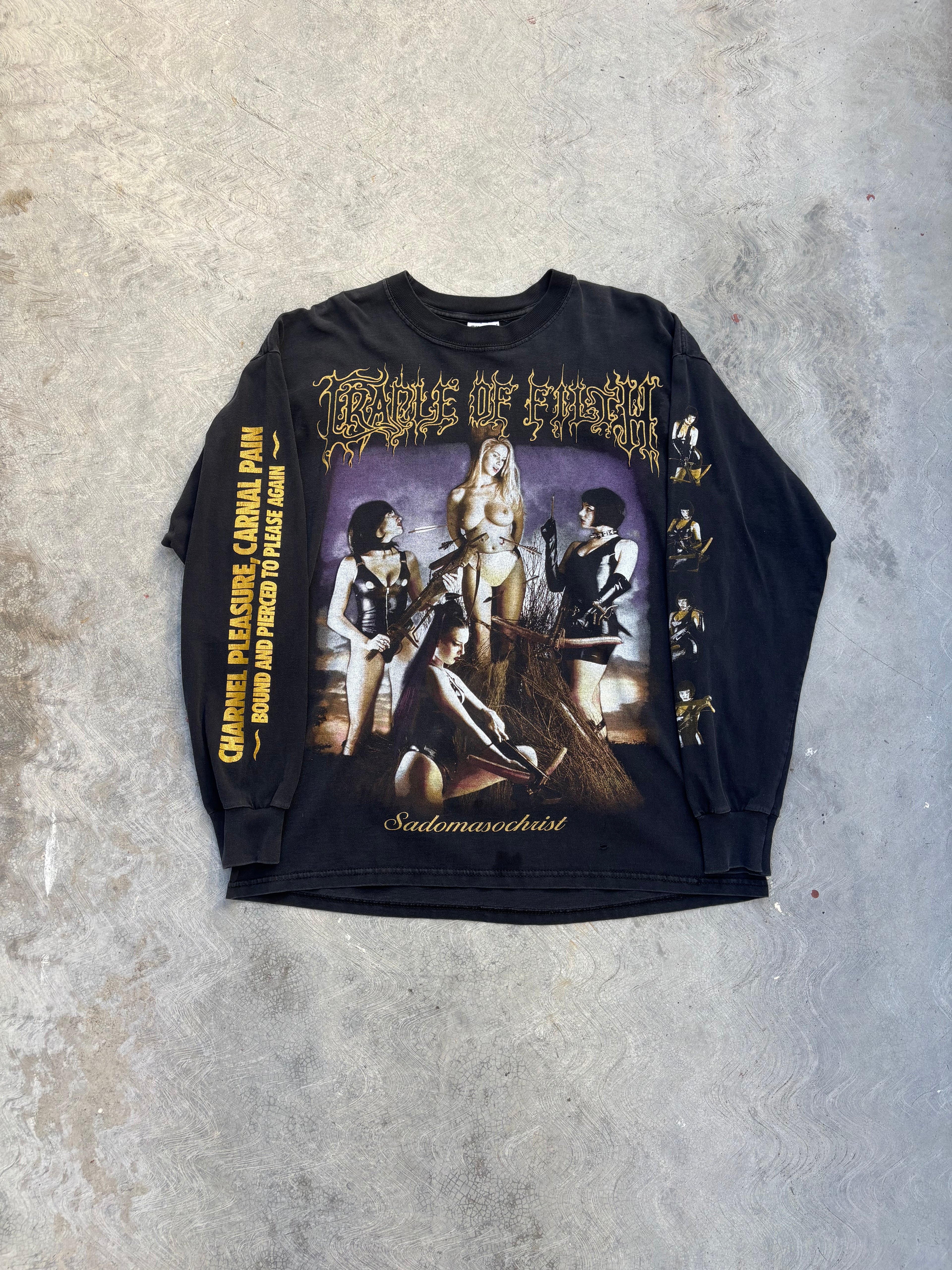 1999 Cradle of Filth Sadomasochrist Long Sleeve Shirt