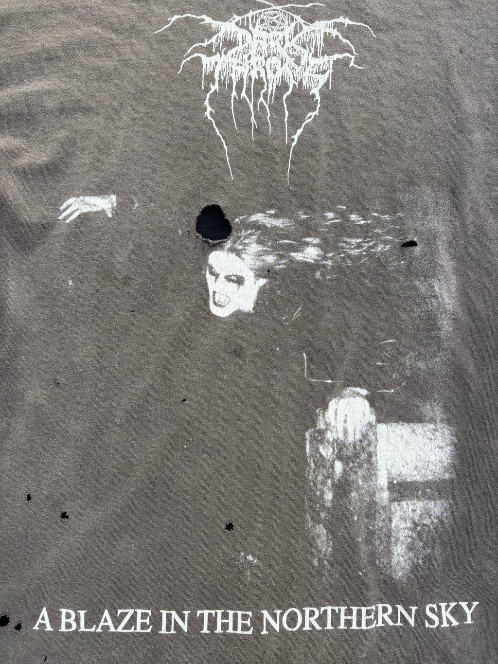 2000s Darkthrone A Blaze In The Northern Sky T Shirt