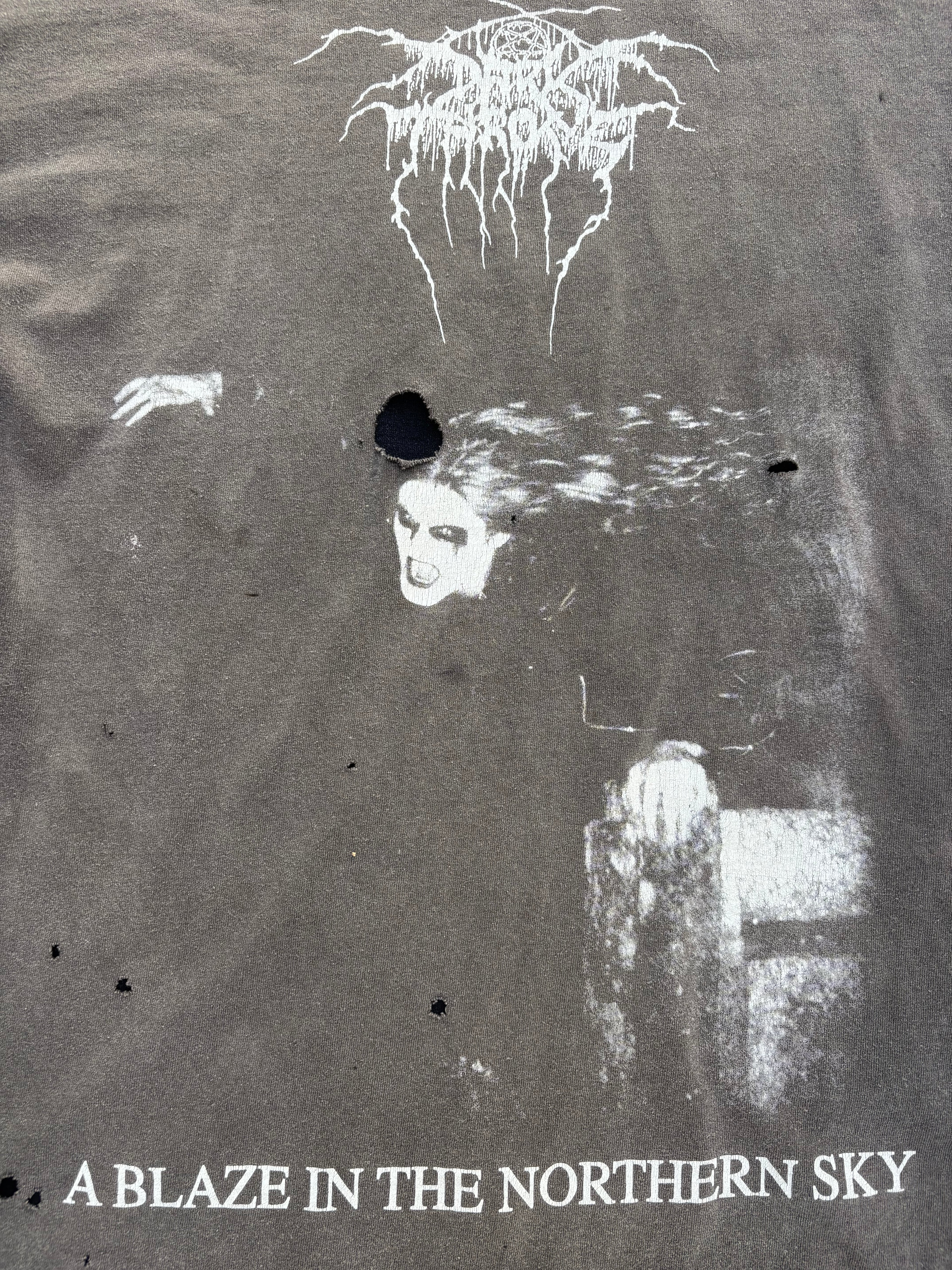 2000s Darkthrone A Blaze In The Northern Sky T Shirt