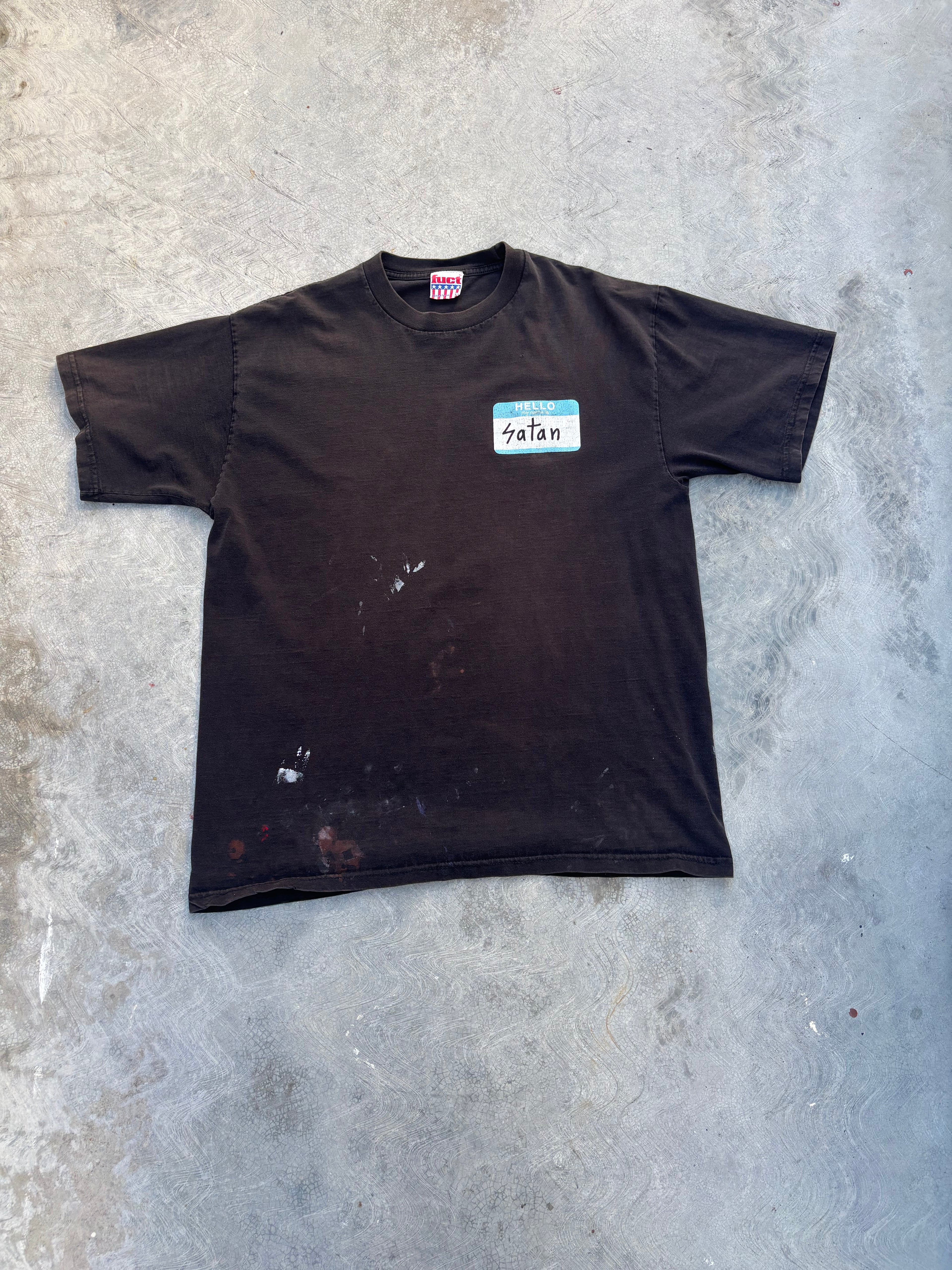 90s Fuct My Name Is Satan T Shirt