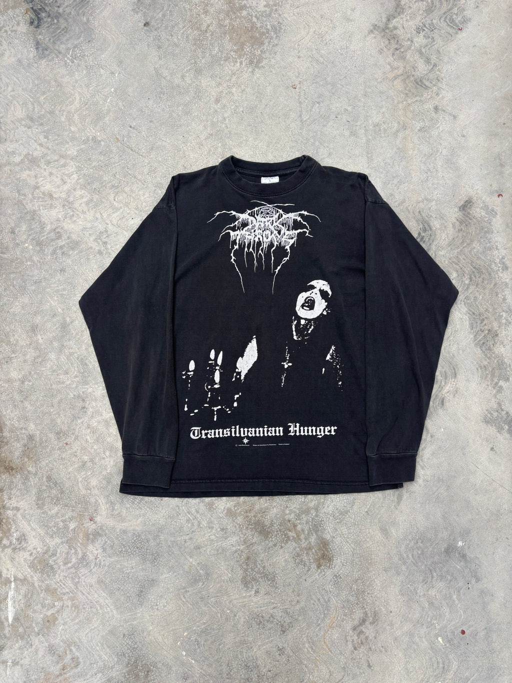 1999 Darkthrone Transilvanian Hunger Longsleeve Shirt