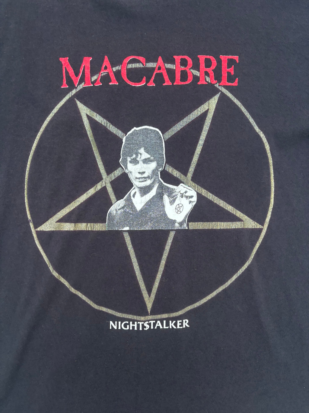 90s Macabre Richard Ramirez Nighstalker T Shirt