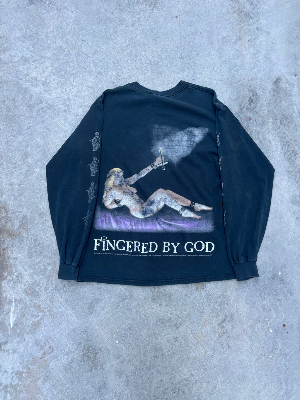 2000 Cradle Of Filth Touched By Jesus Longsleeve T Shirt