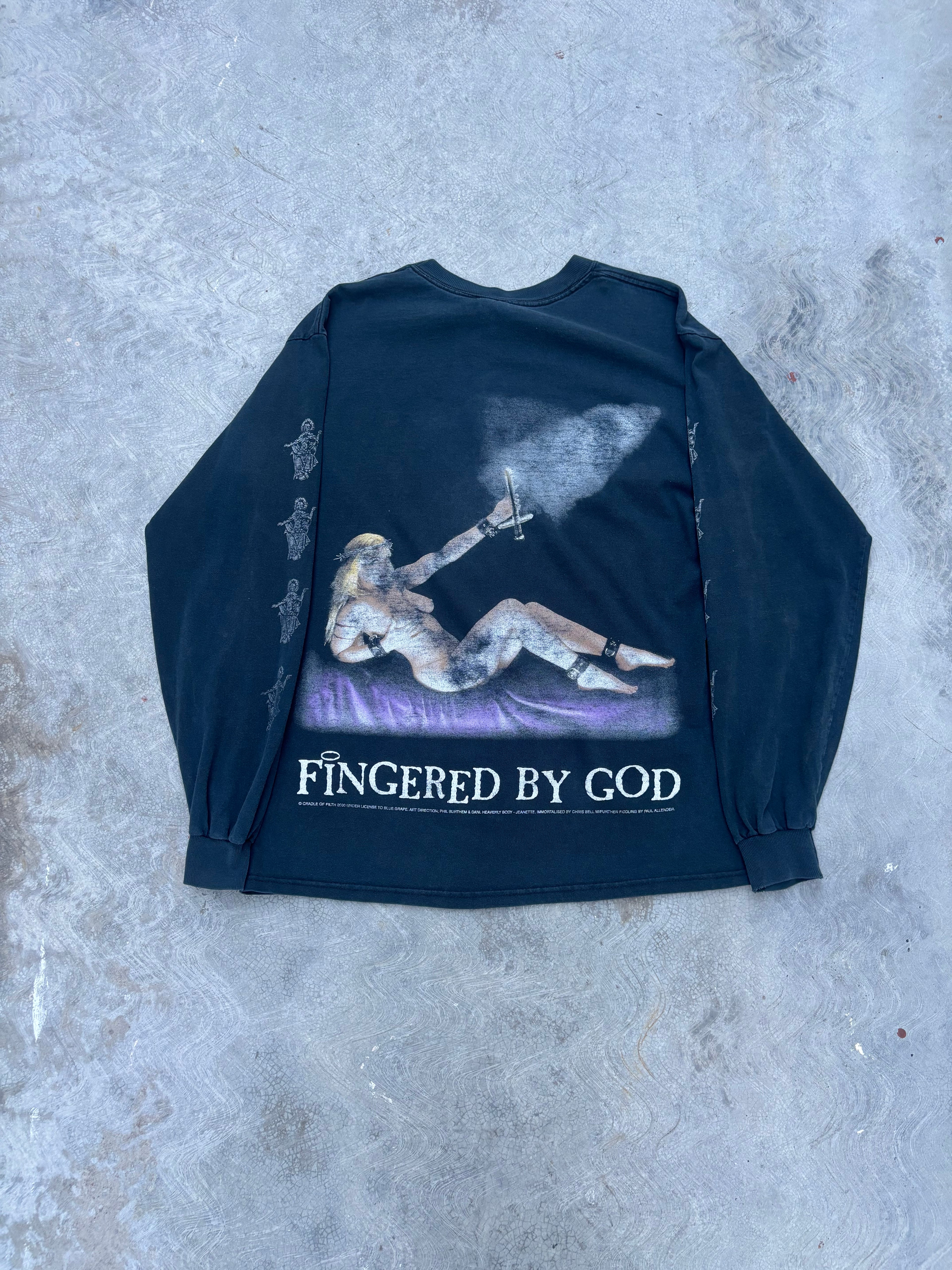 2000 Cradle Of Filth Touched By Jesus Longsleeve T Shirt