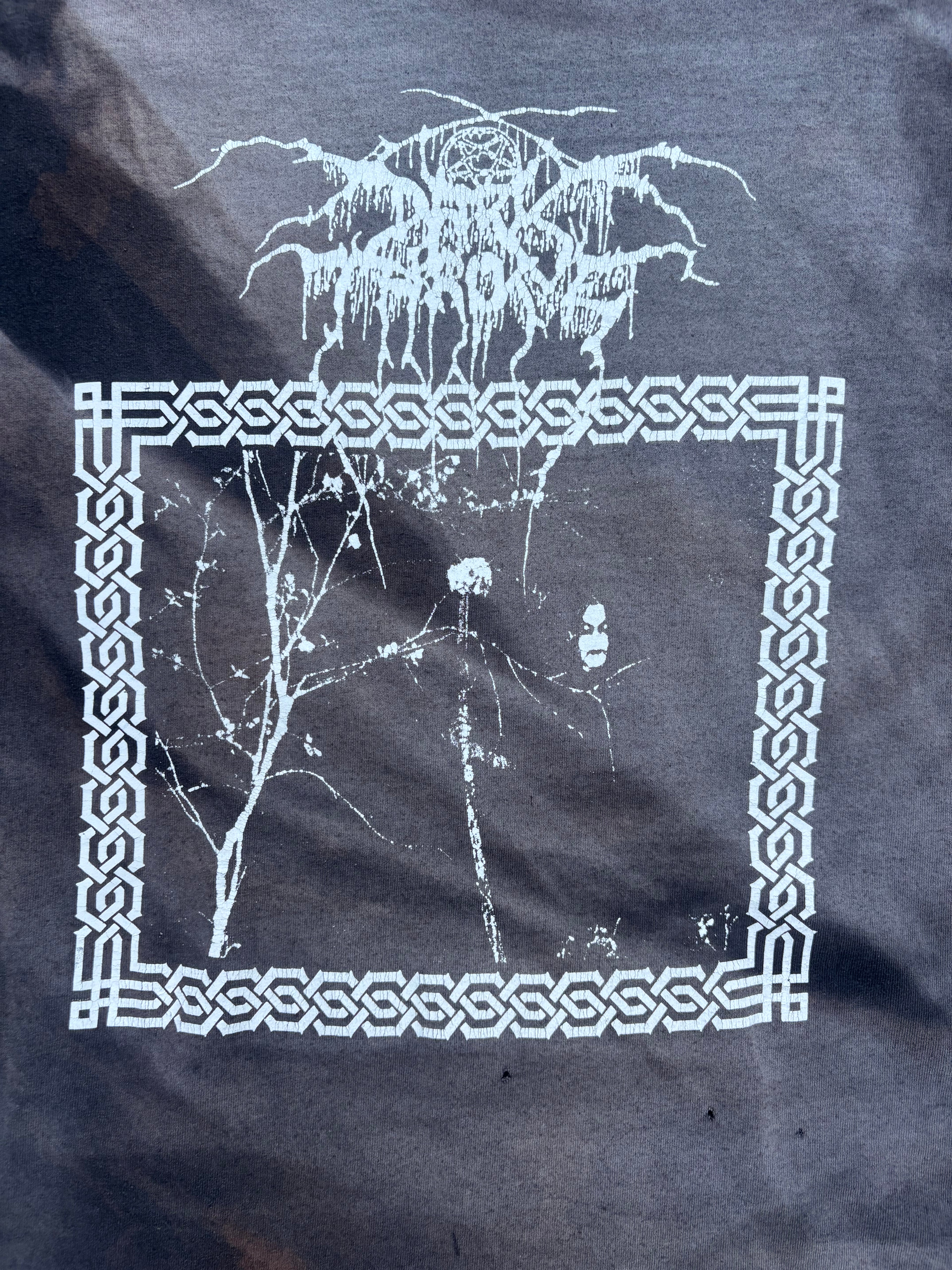 2000s Darkthrone Under A Funeral Moon T Shirt