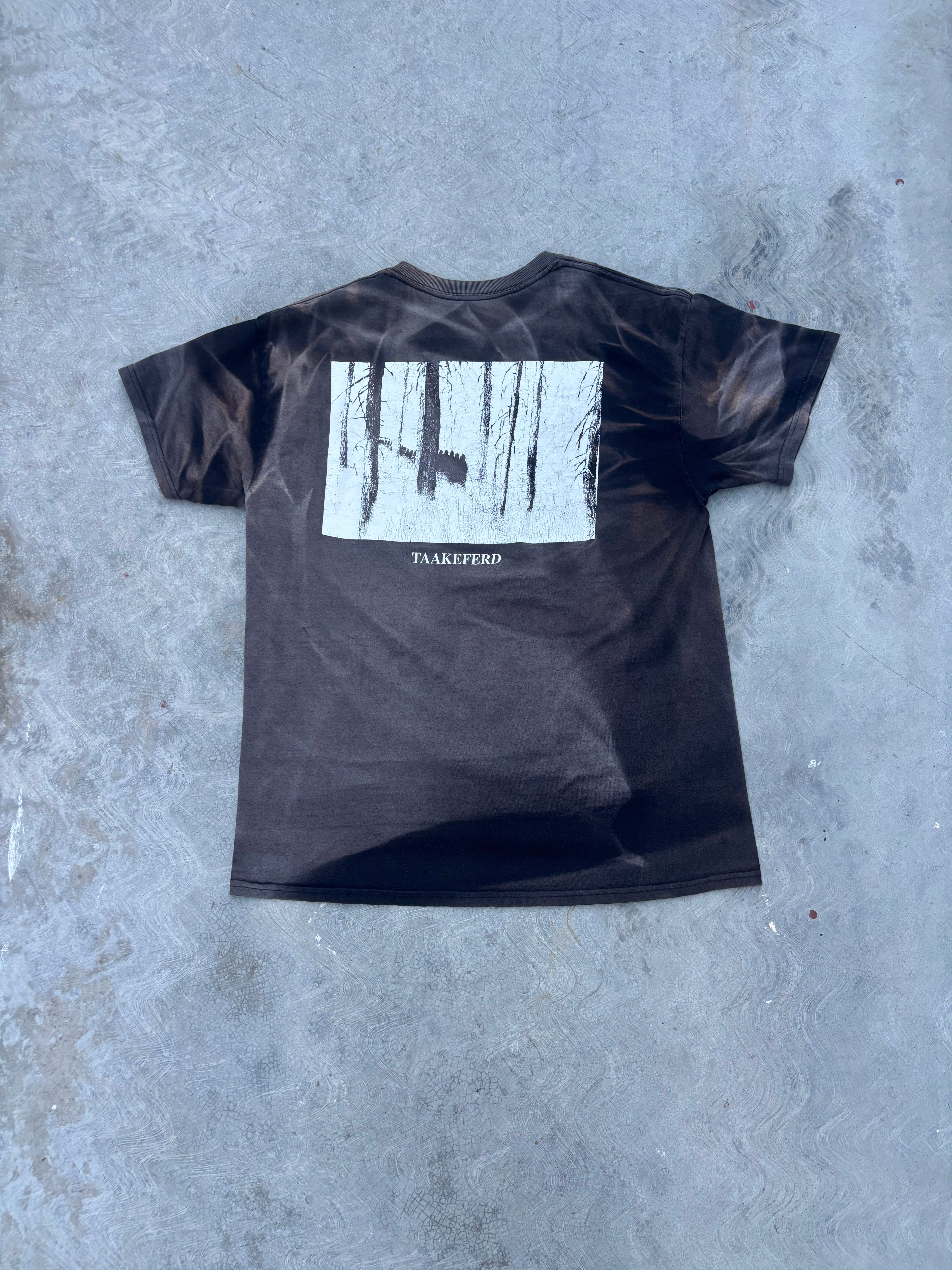 2000s Darkthrone Under A Funeral Moon T Shirt