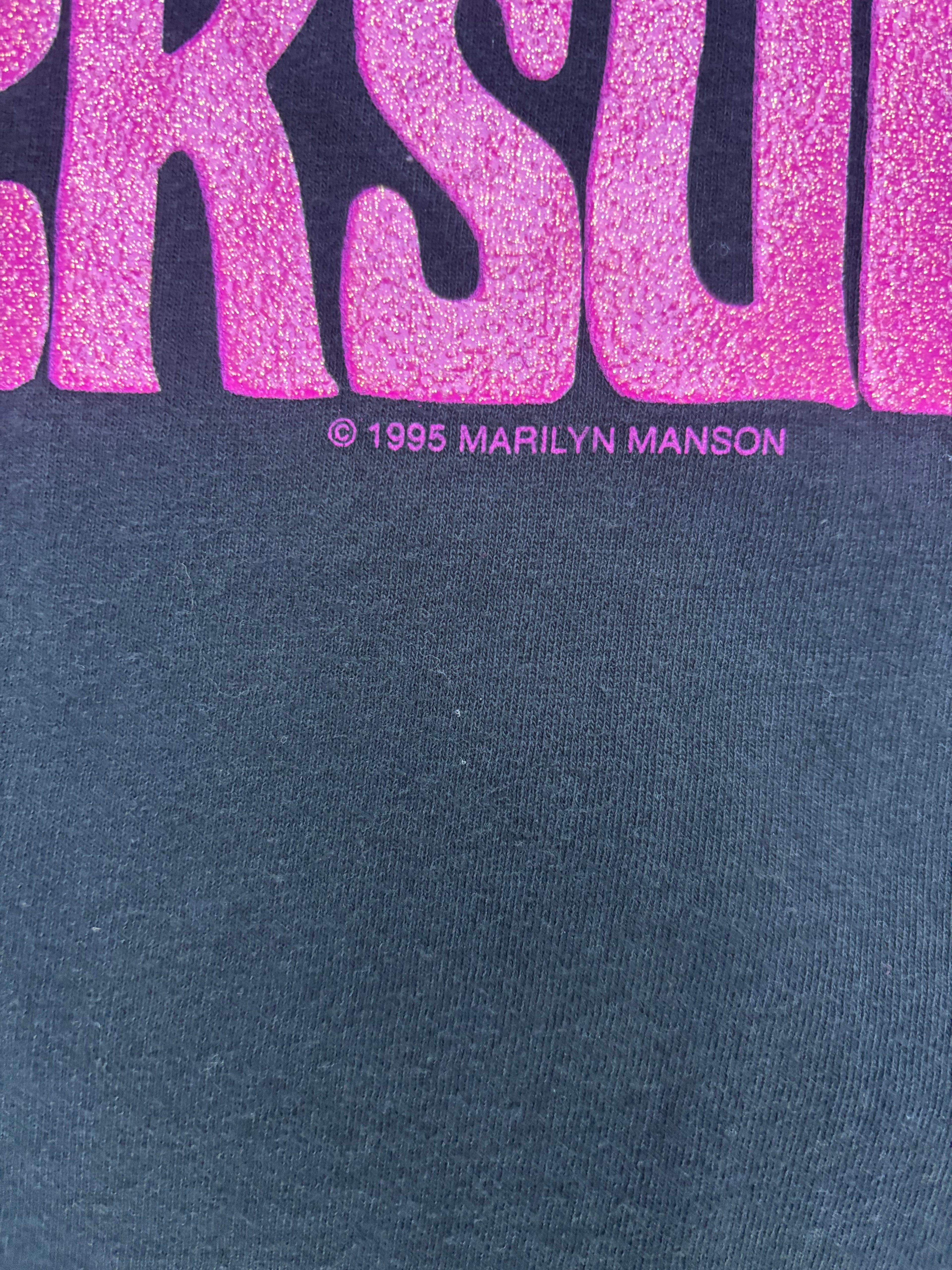 1995 Marilyn Manson Everlasting Cocksucker T Shirt