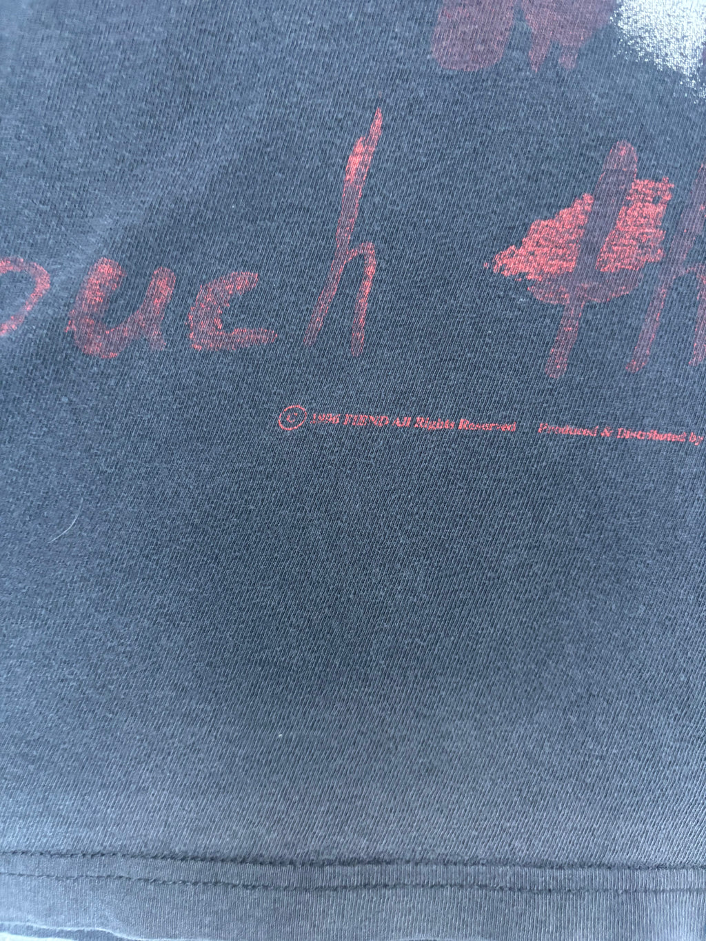 1996 Fiend Feel The Hate T Shirt