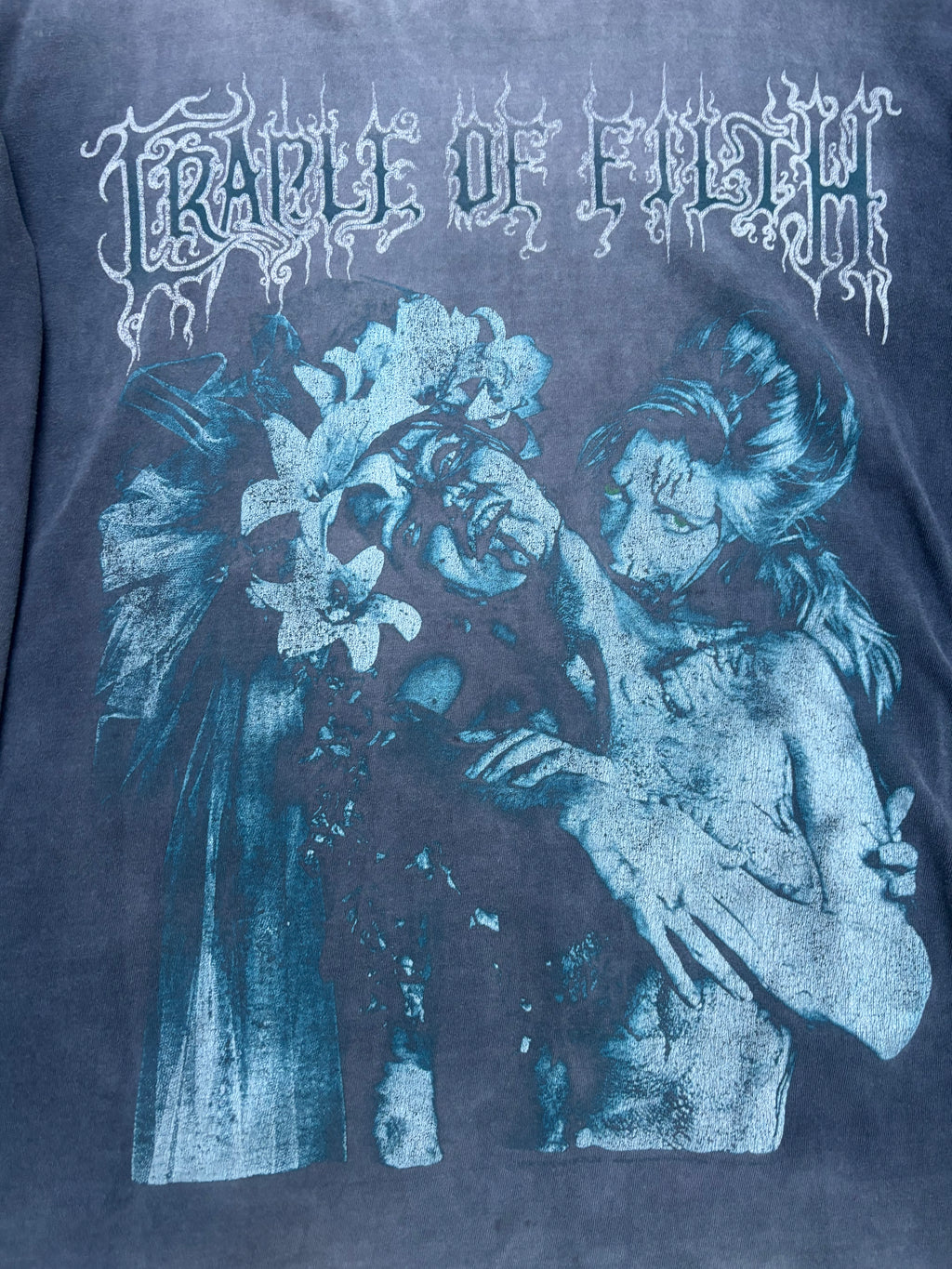 1996 Cradle Of Filth Supreme Vampyric Evil Longsleeve T Shirt
