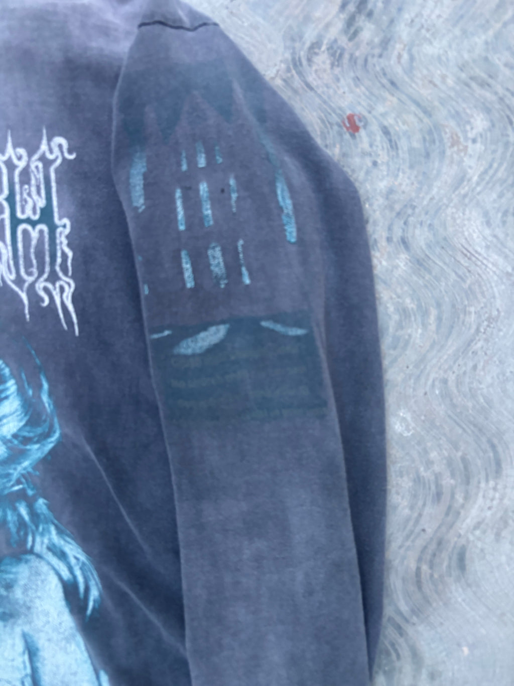 1996 Cradle Of Filth Supreme Vampyric Evil Longsleeve T Shirt