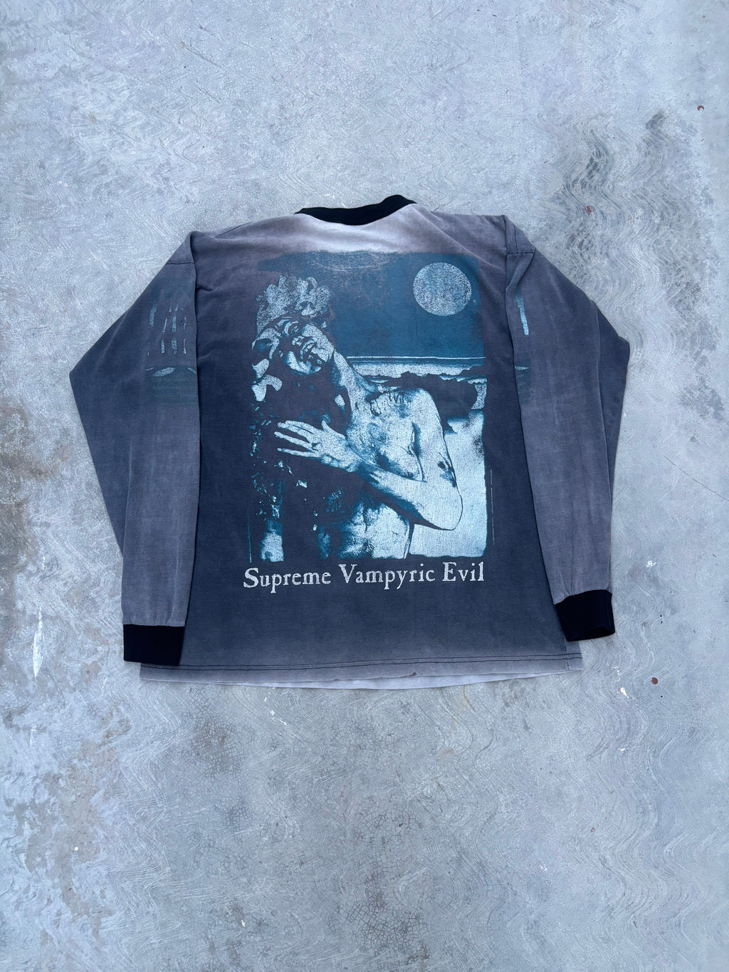 1996 Cradle Of Filth Supreme Vampyric Evil Longsleeve T Shirt