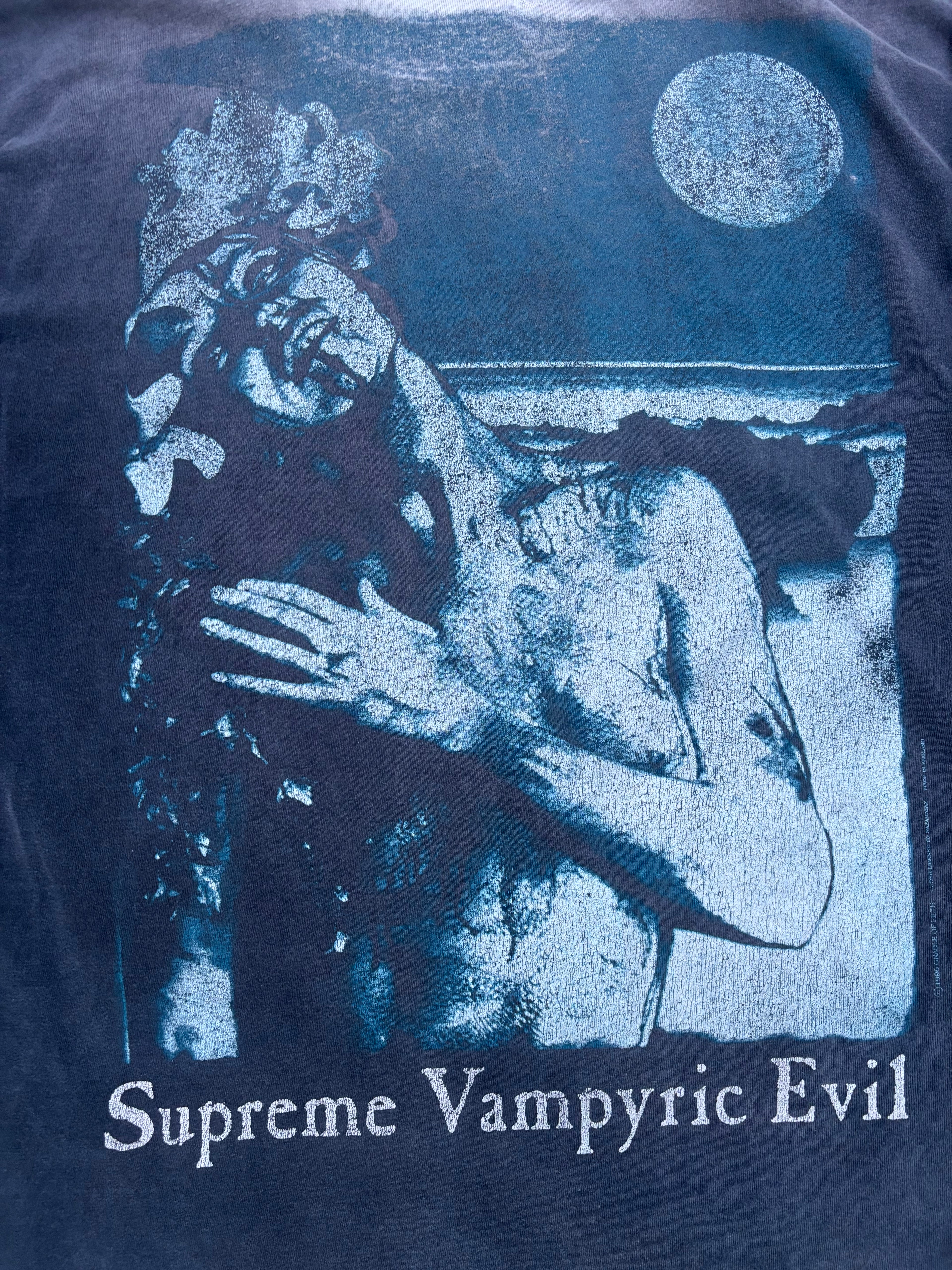 1996 Cradle Of Filth Supreme Vampyric Evil Longsleeve T Shirt