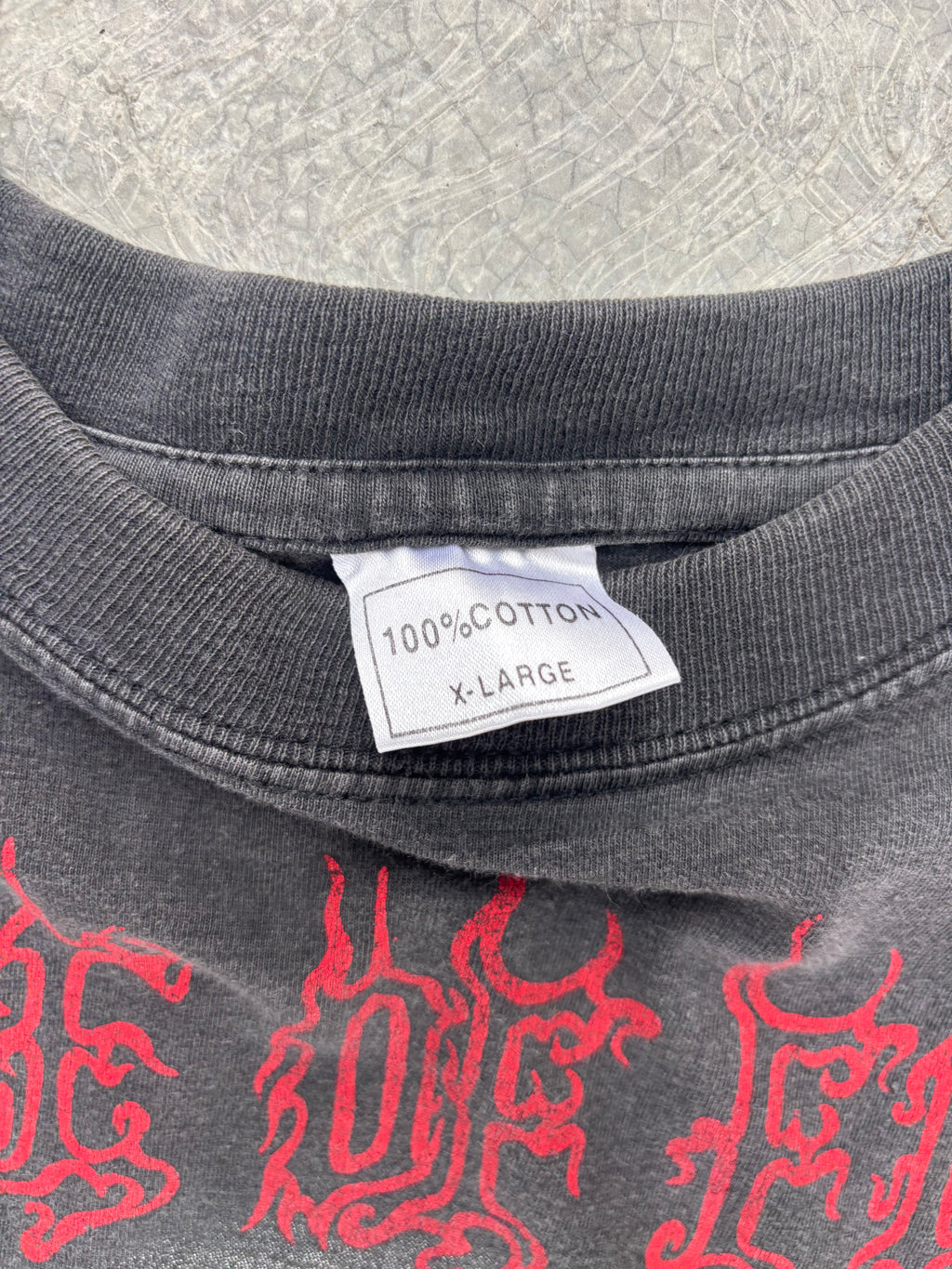 1995 Cradle Of Filth Vestal Masterbation Longsleeve Tour T Shirt