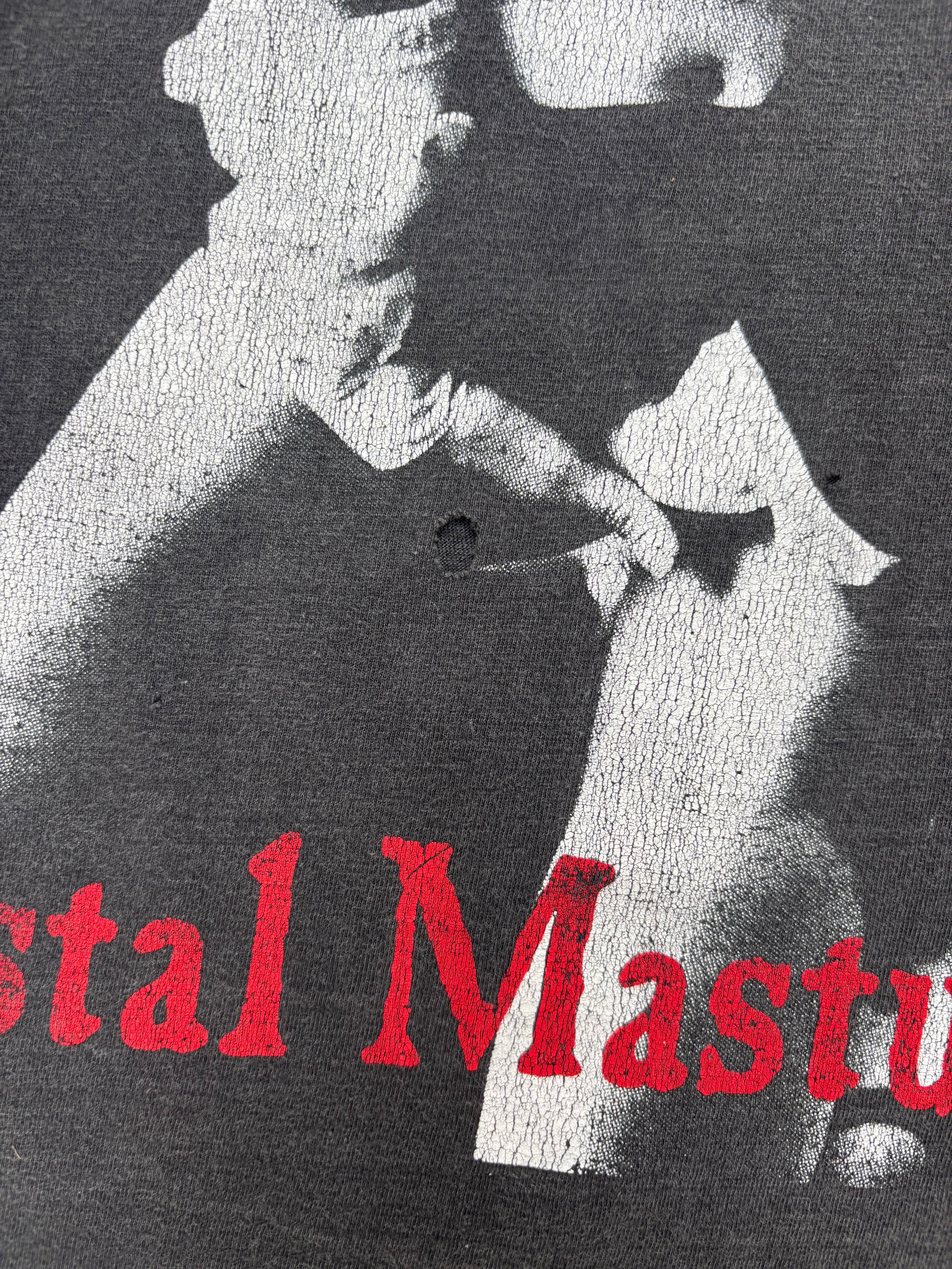 1995 Cradle Of Filth Vestal Masterbation Longsleeve Tour T Shirt