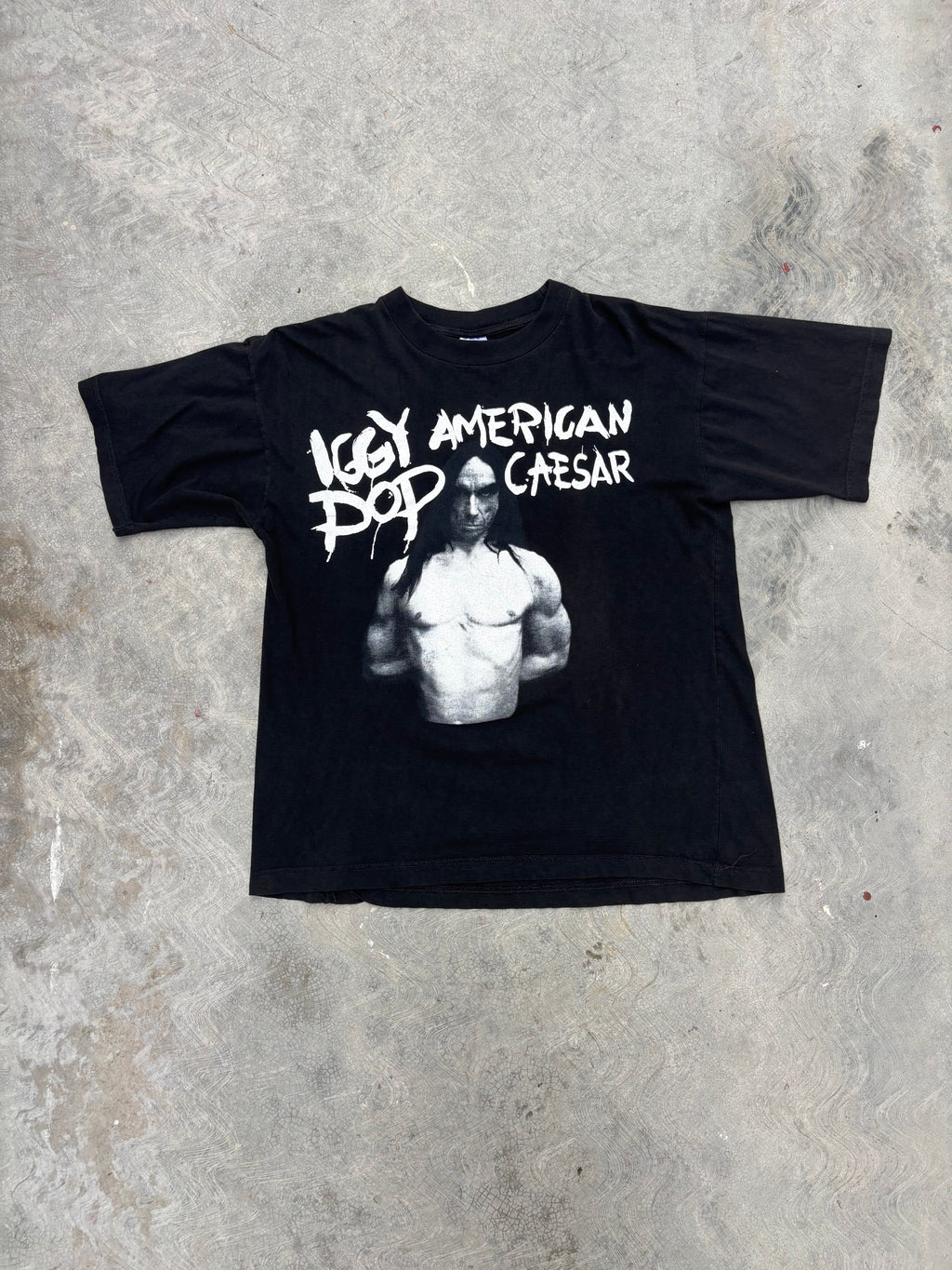 90s Iggy Pop American Caesar Tour T Shirt