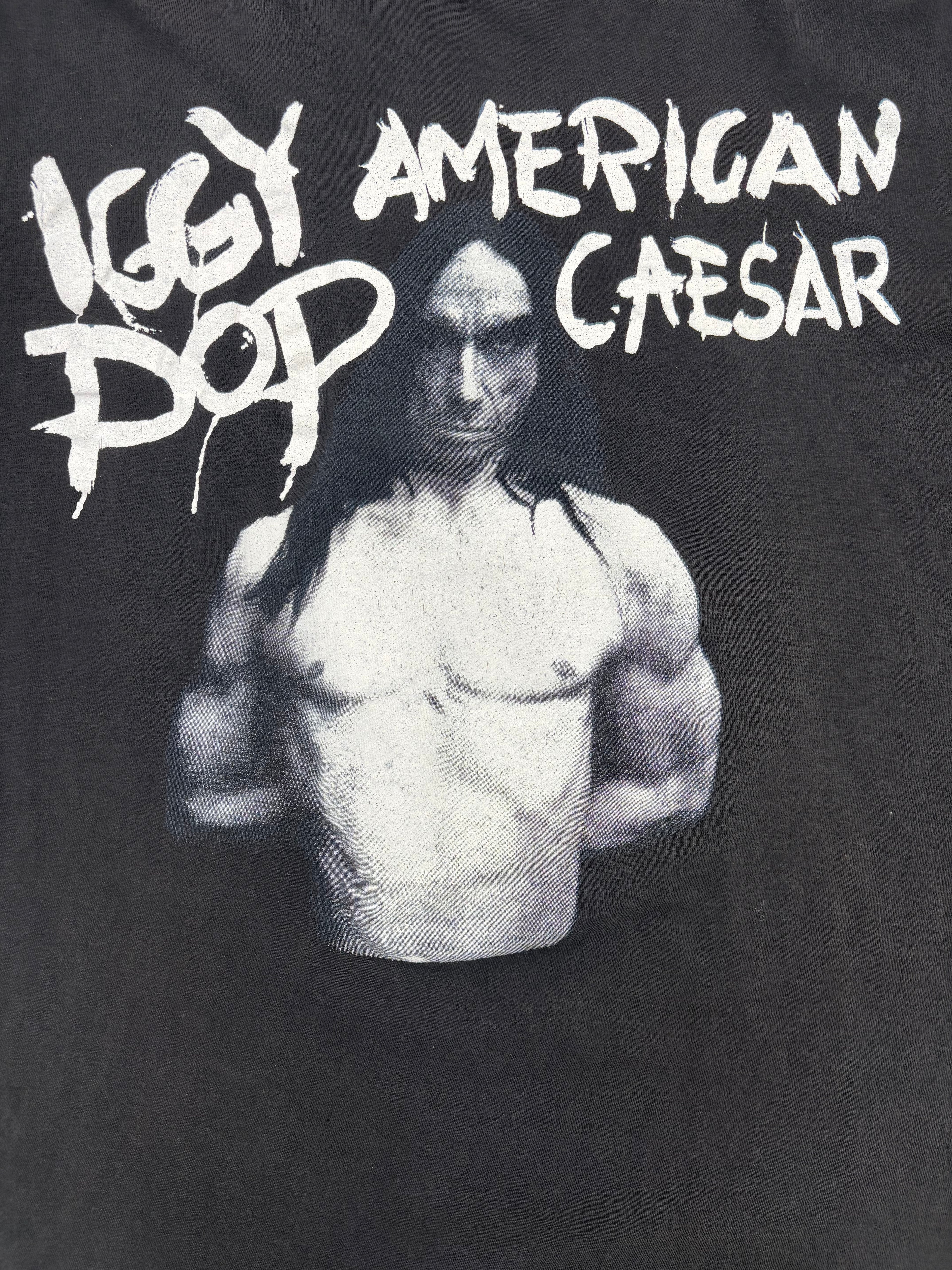 90s Iggy Pop American Caesar Tour T Shirt
