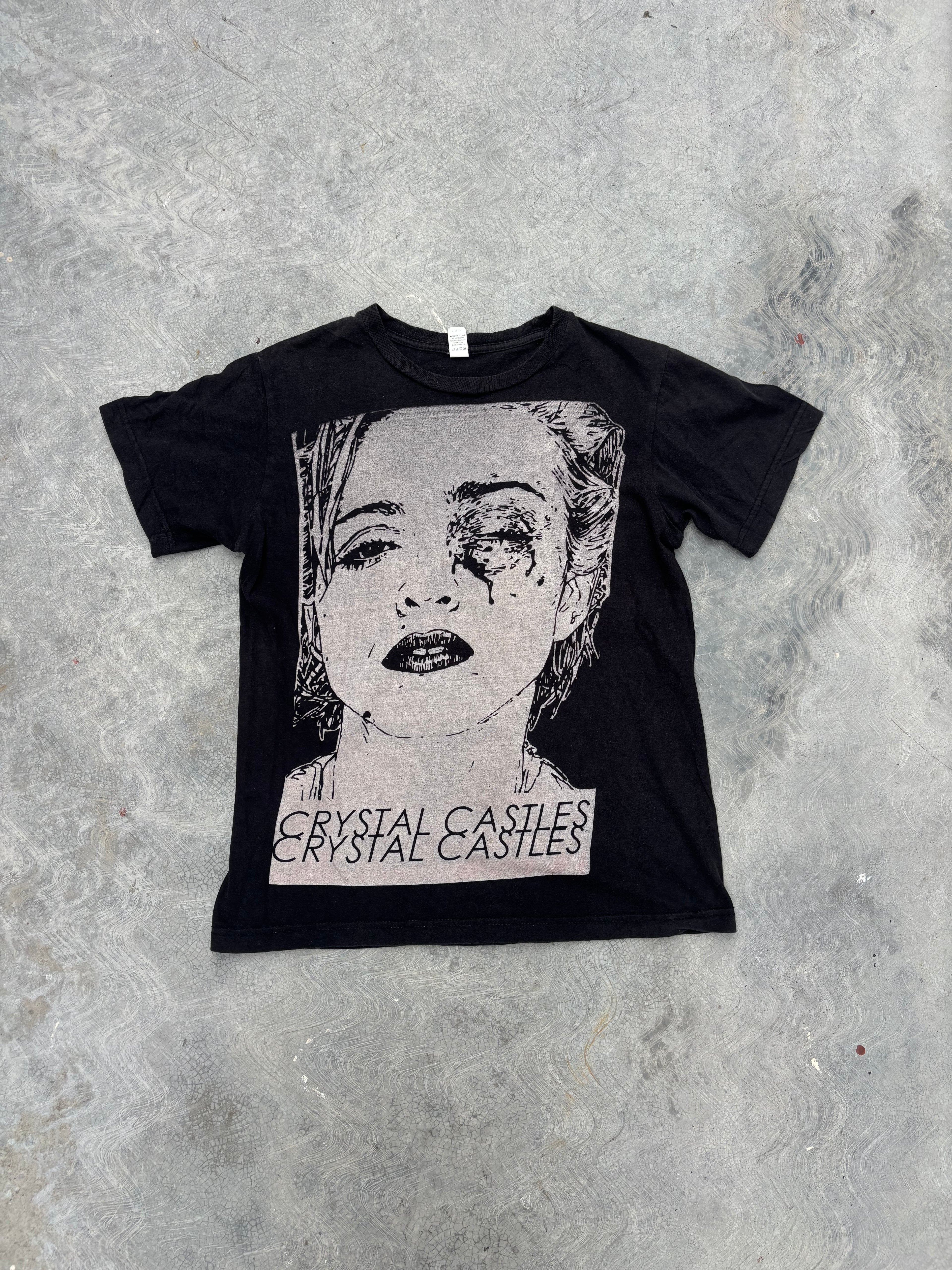 2000s Crystal Castles Bruised Madonna T Shirt