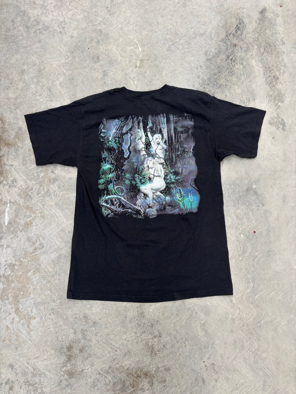 1998 Dimmu Borgir Godless Savage Garden T Shirt